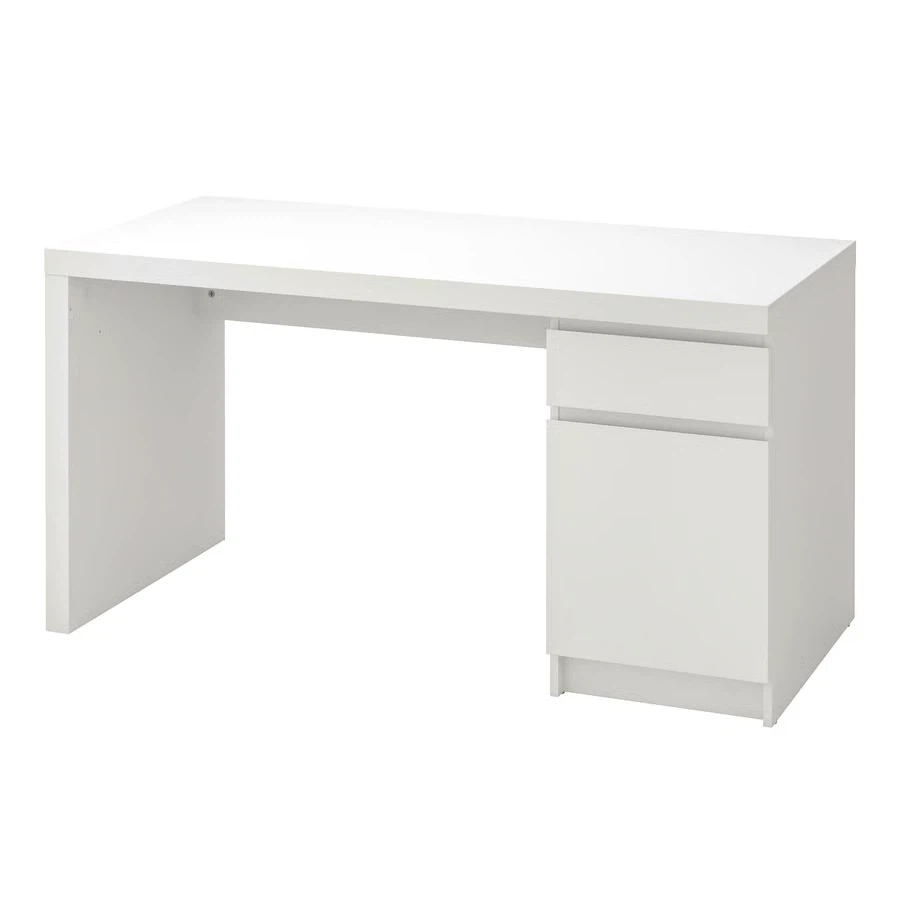 IKEA MALM Desk - White - photo 3