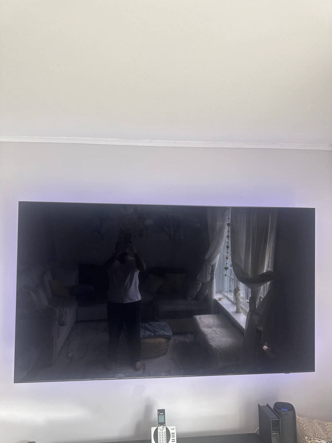 Large Flat Screen TV by Samsung 65 in