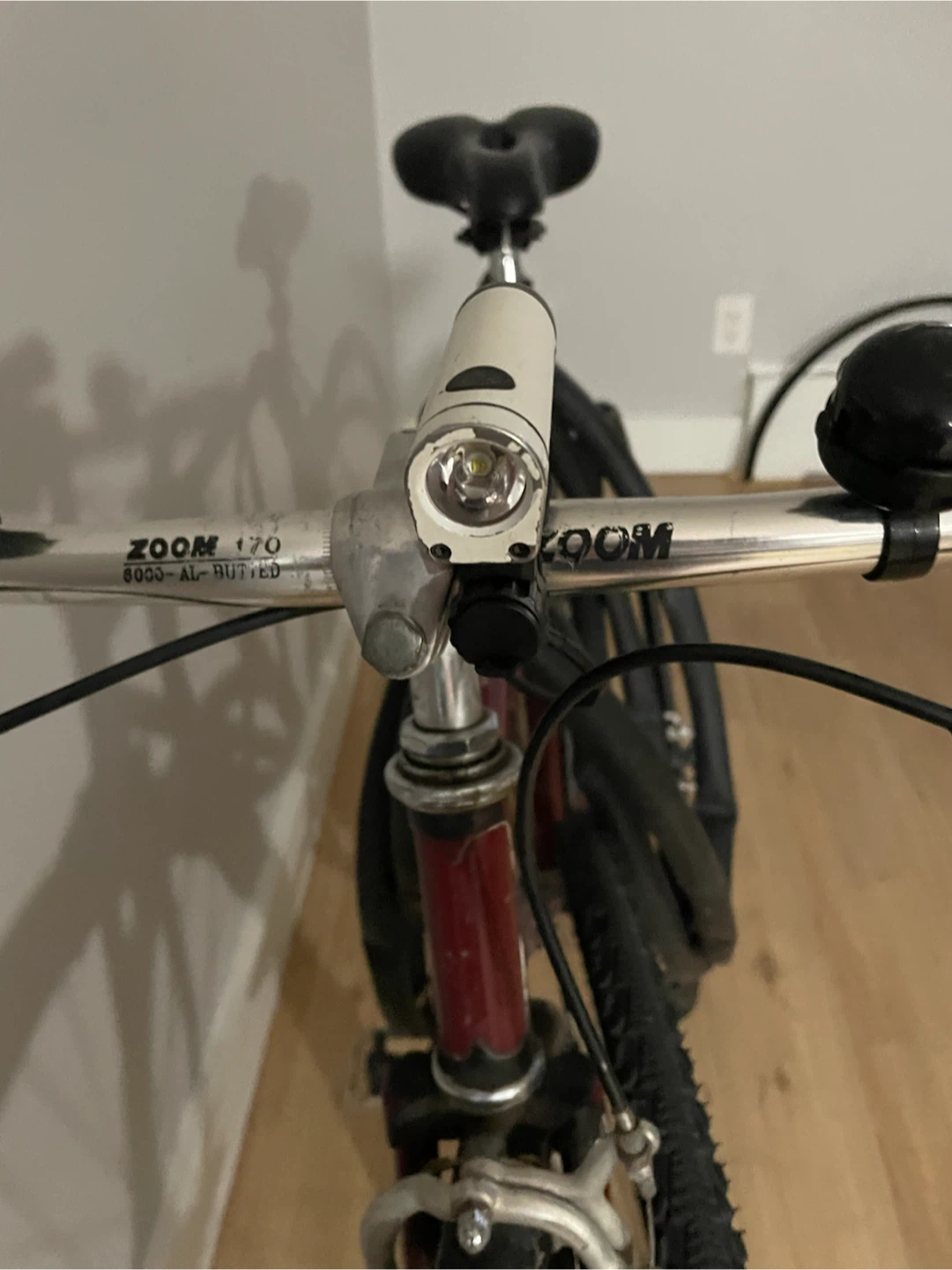 Used Maroon Hybrid Bike with Zoom Handlebars - photo 2