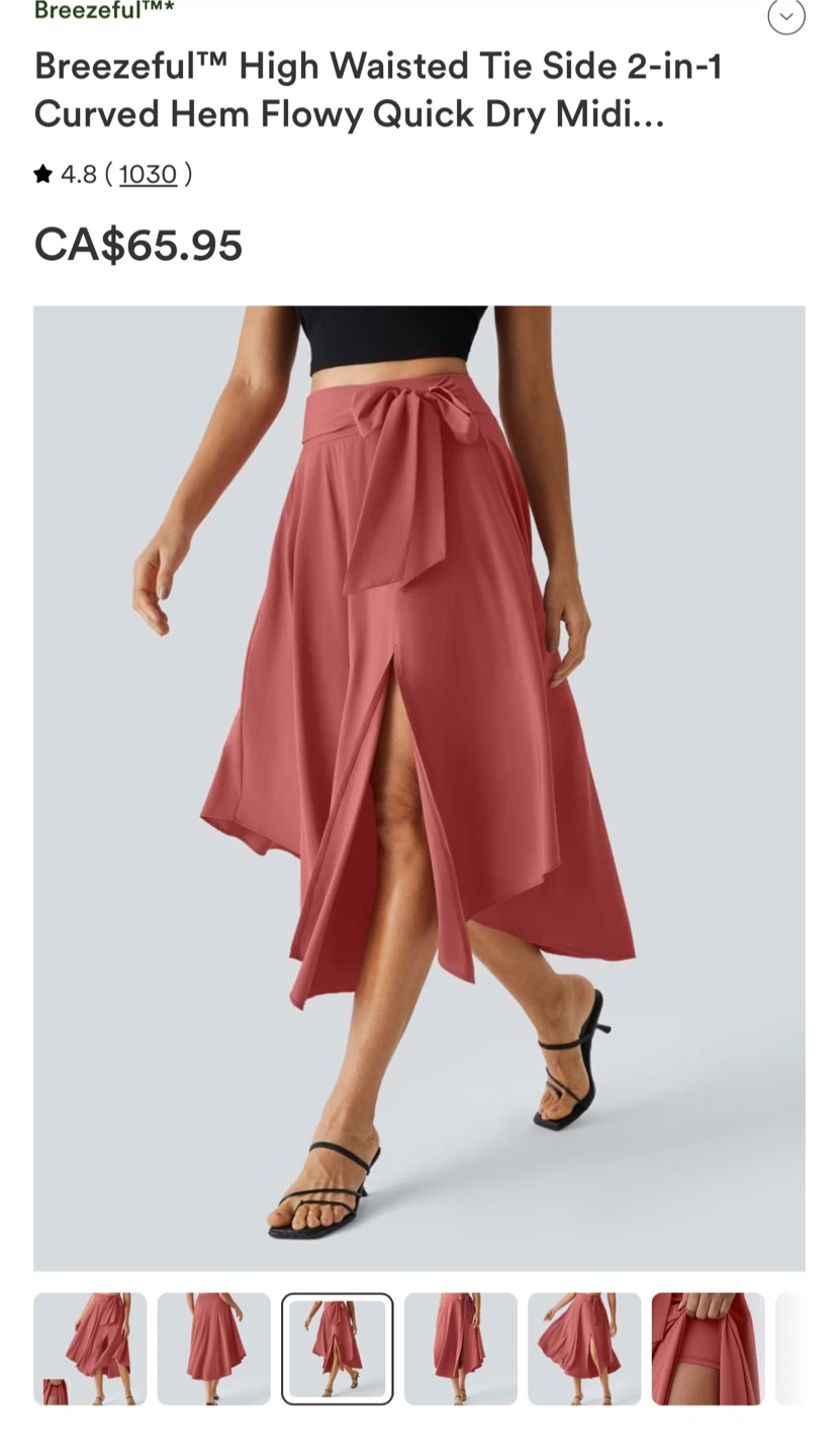 Breezeful High Waisted Midi Skirt medium - photo 3