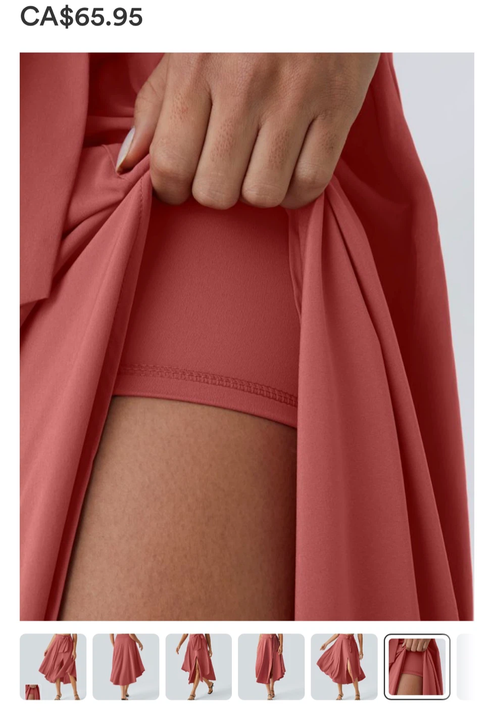 Breezeful High Waisted Midi Skirt medium - photo 4