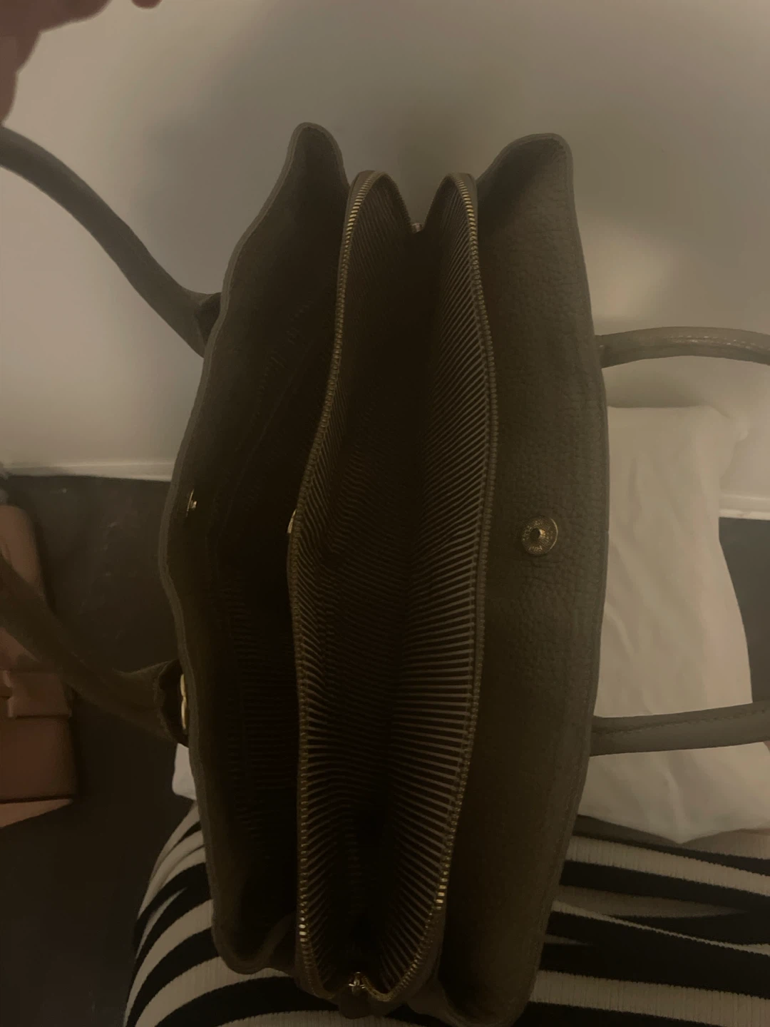 Hirofu-style leather handbag - photo 2