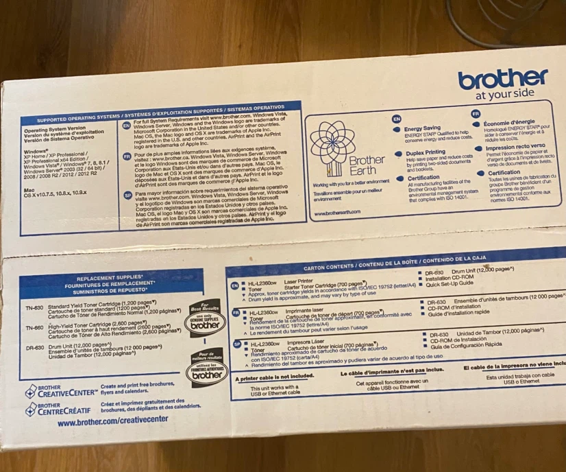 Brother HL-L2360DW Compact Laser Printer - photo 3