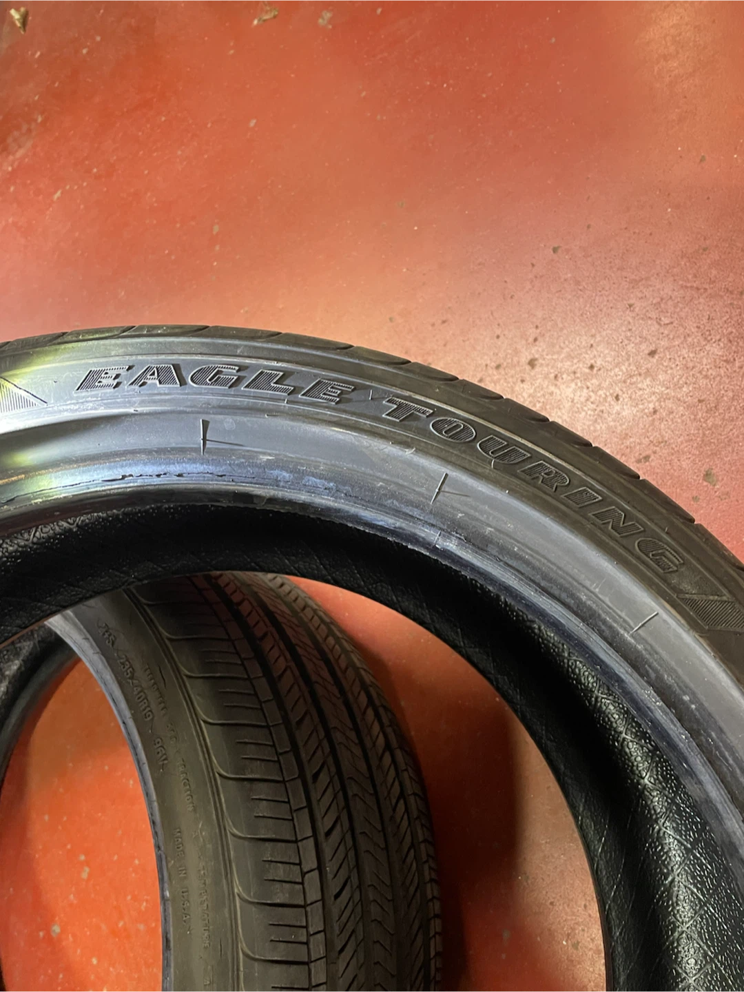 goodyear eagle touring tires x2 - photo 3