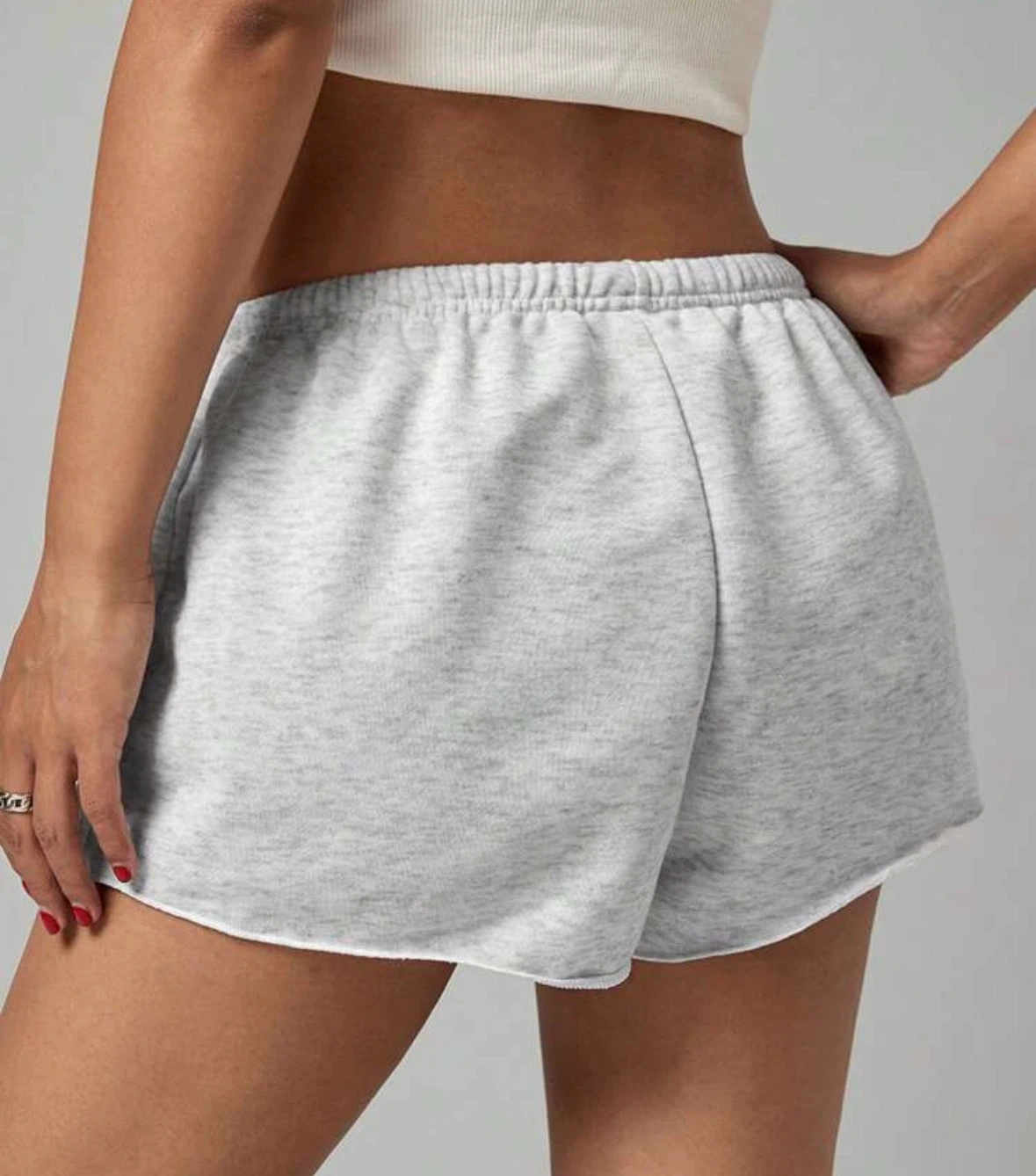 Brand New Grey Sweat Shorts - XXS - photo 2