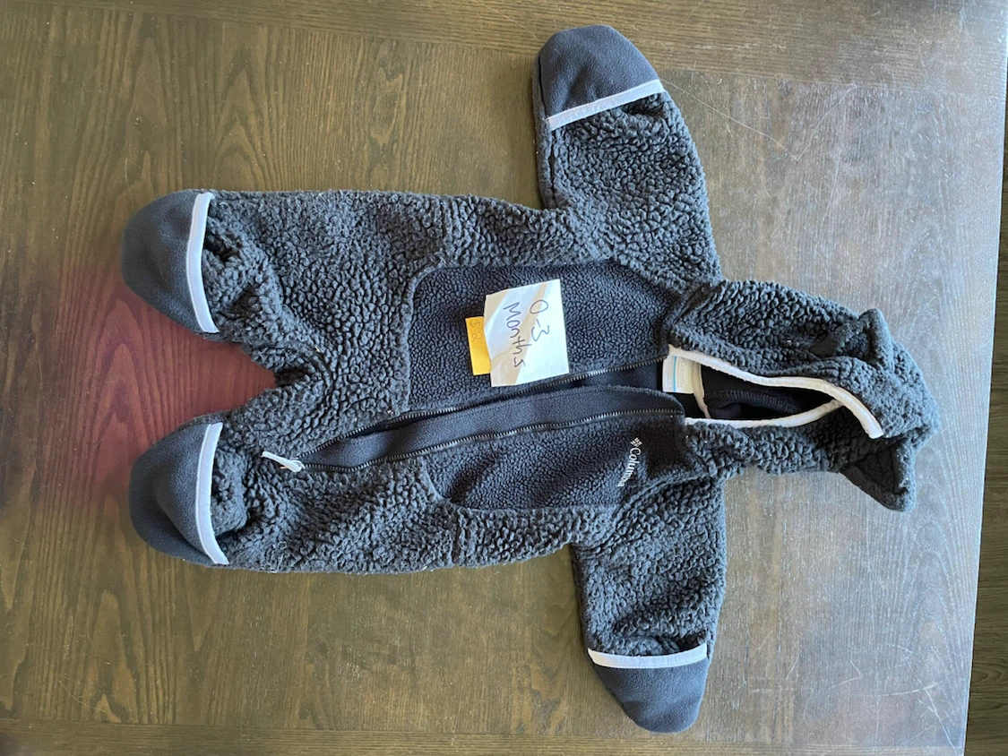 Columbia Fleece Bunting Suit 0-3 Months