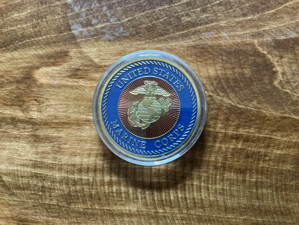 USMC Force Recon Jack Of All Trades Challenge Coin - photo 2