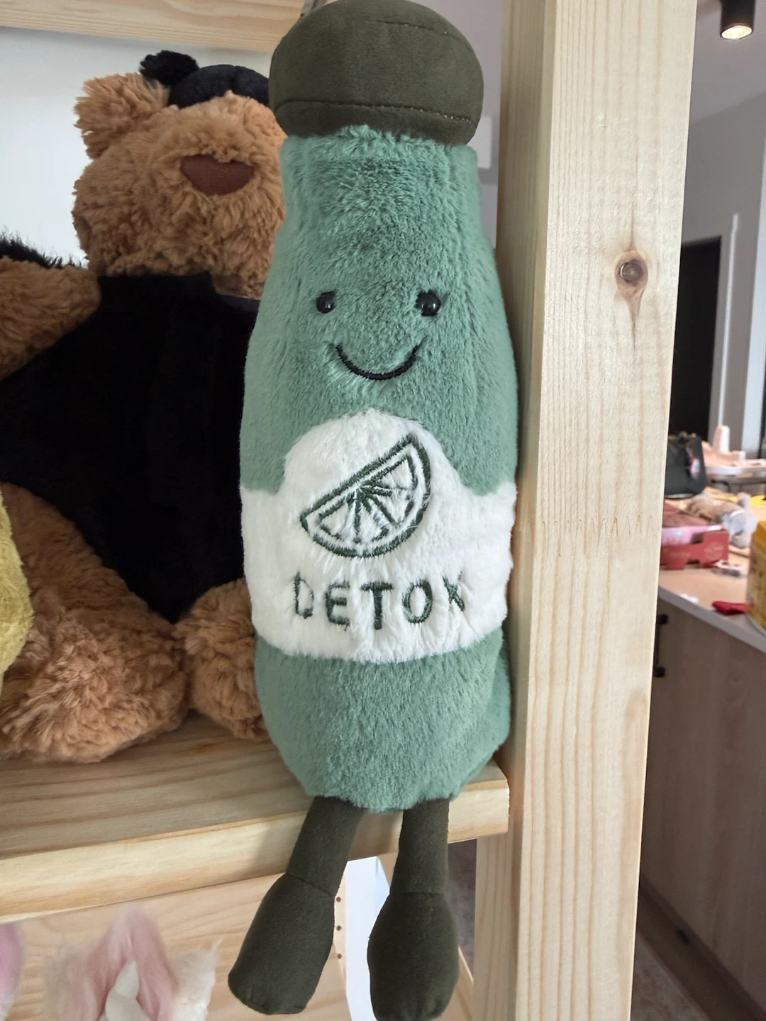 Jellycat "Detox" Plush Bottle Toy