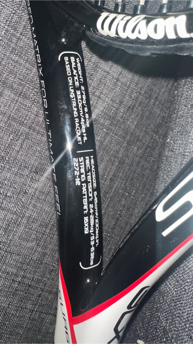 Wilson Surge BLX Tennis Racquet - photo 3