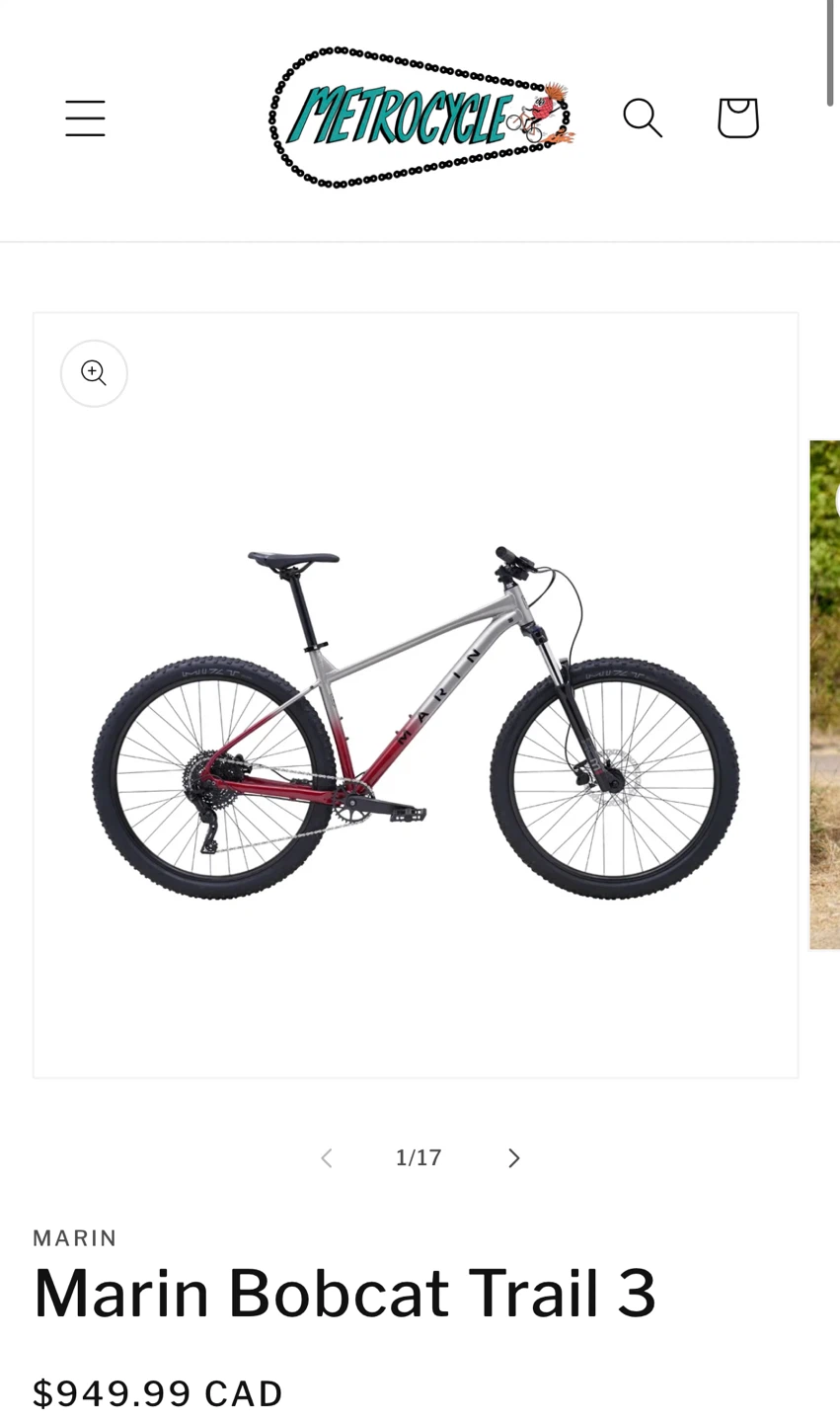 Marin Bobcat Trail 3 Mountain Bike - photo 5