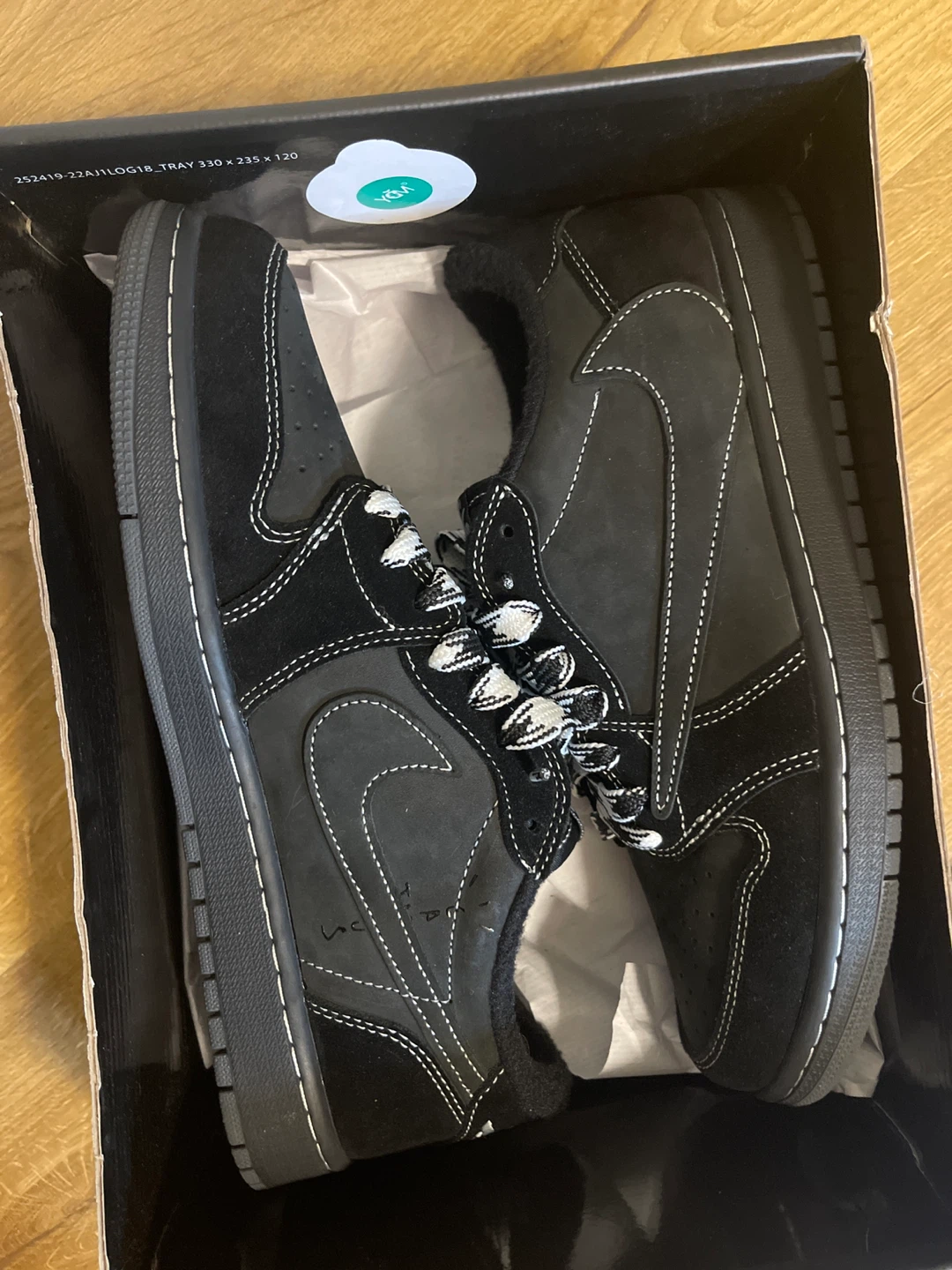 Nike Travis Scott phantom black - photo 2