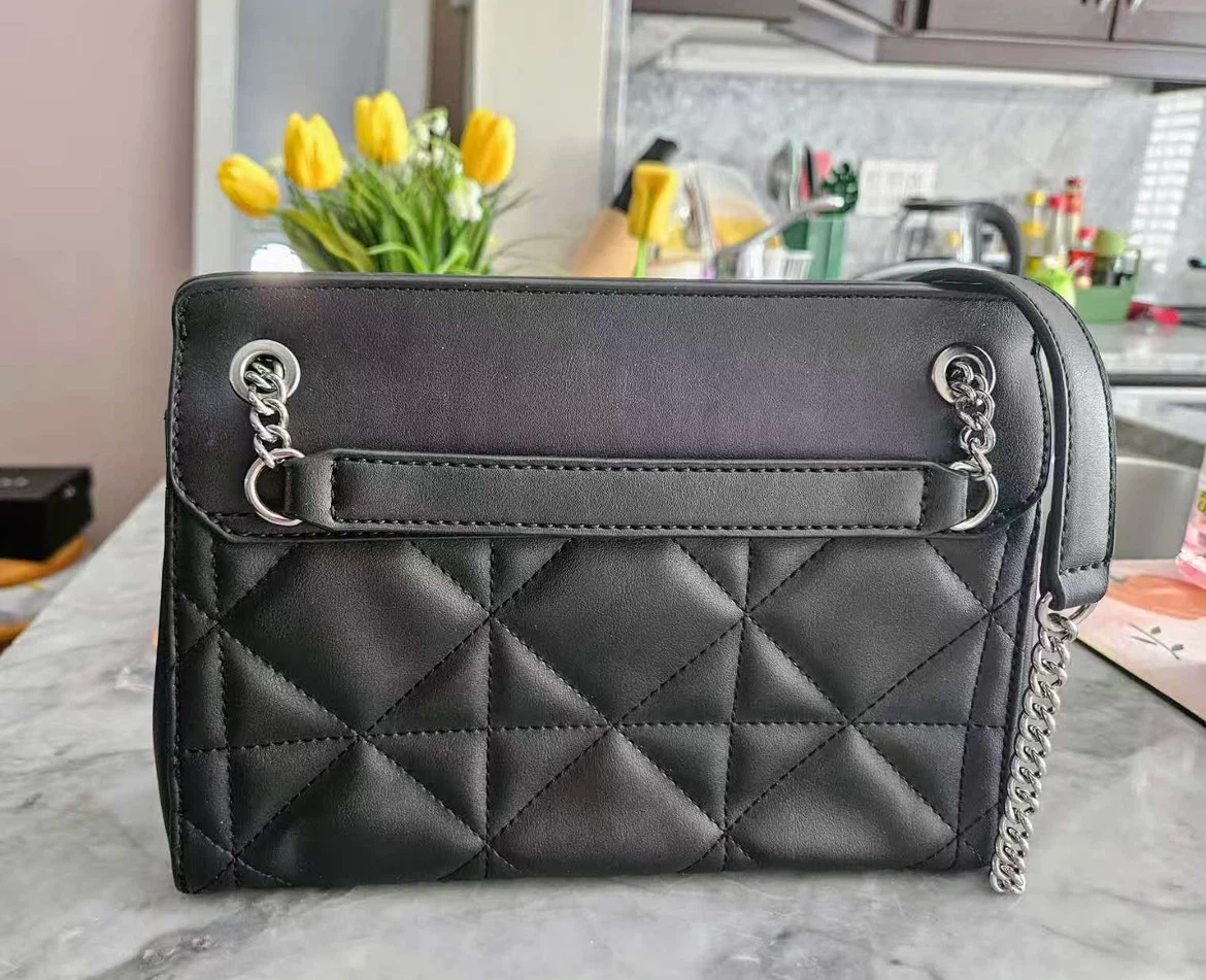 Nine West Black Quilted Crossbody Bag - NEED YO SELL EVERYTHING - photo 4
