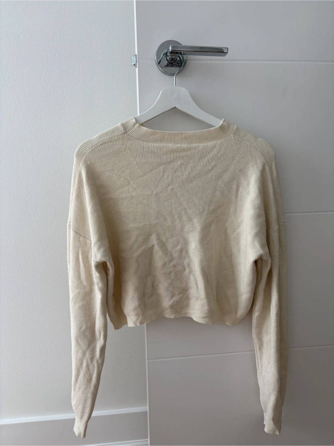 S- Korean Cream knit sweater - photo 2