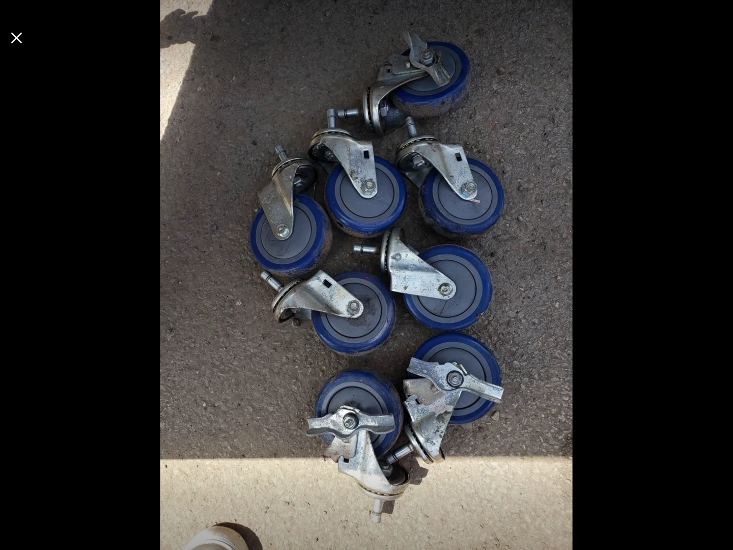 Rubber caster weels - photo 5