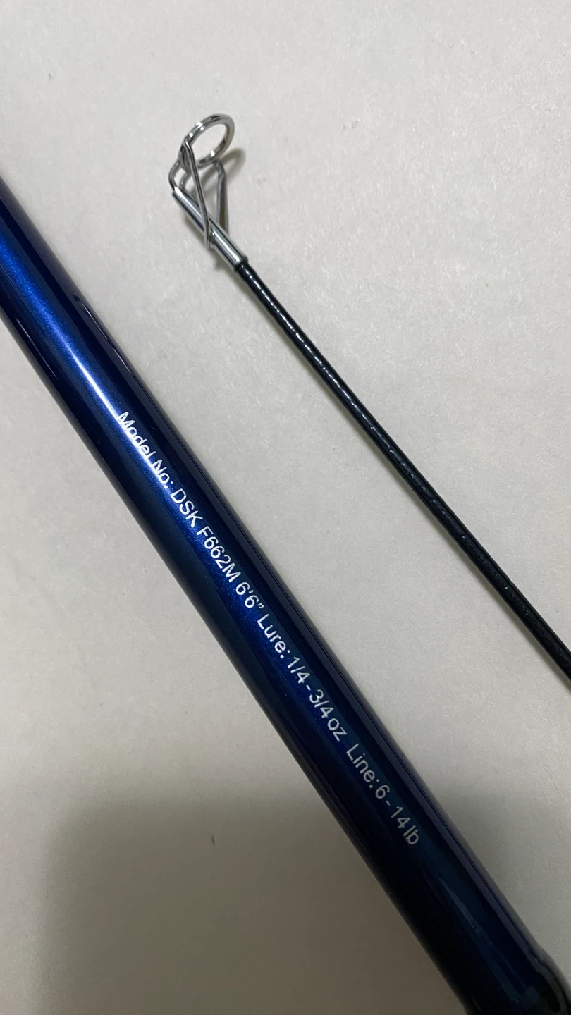 Daiwa Shock Spinning Combo 6’6ft Medium 2-pc & Daiwa 2500 reel - photo 4