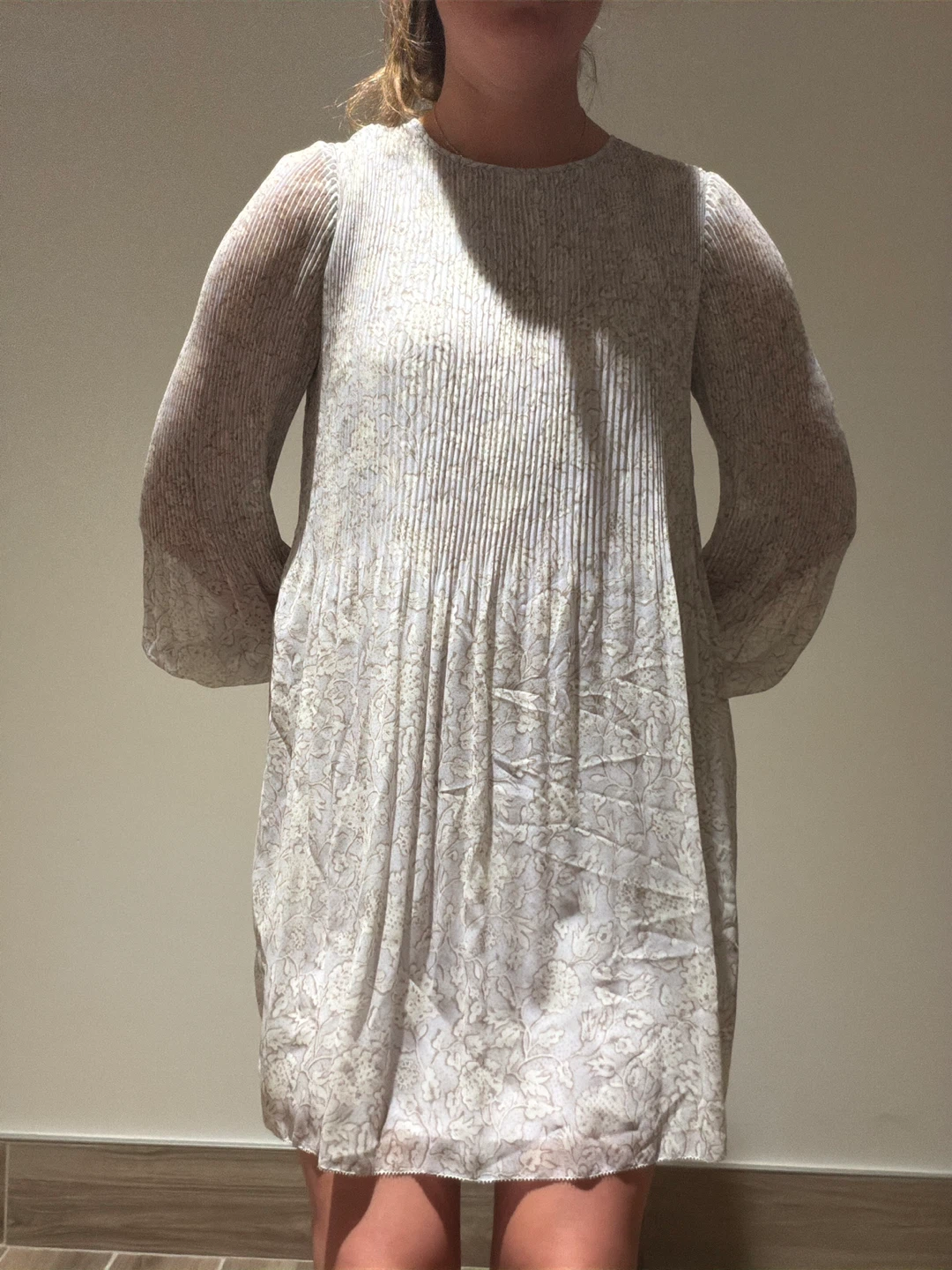 Wilfred Pleated Floral Dress - photo 4