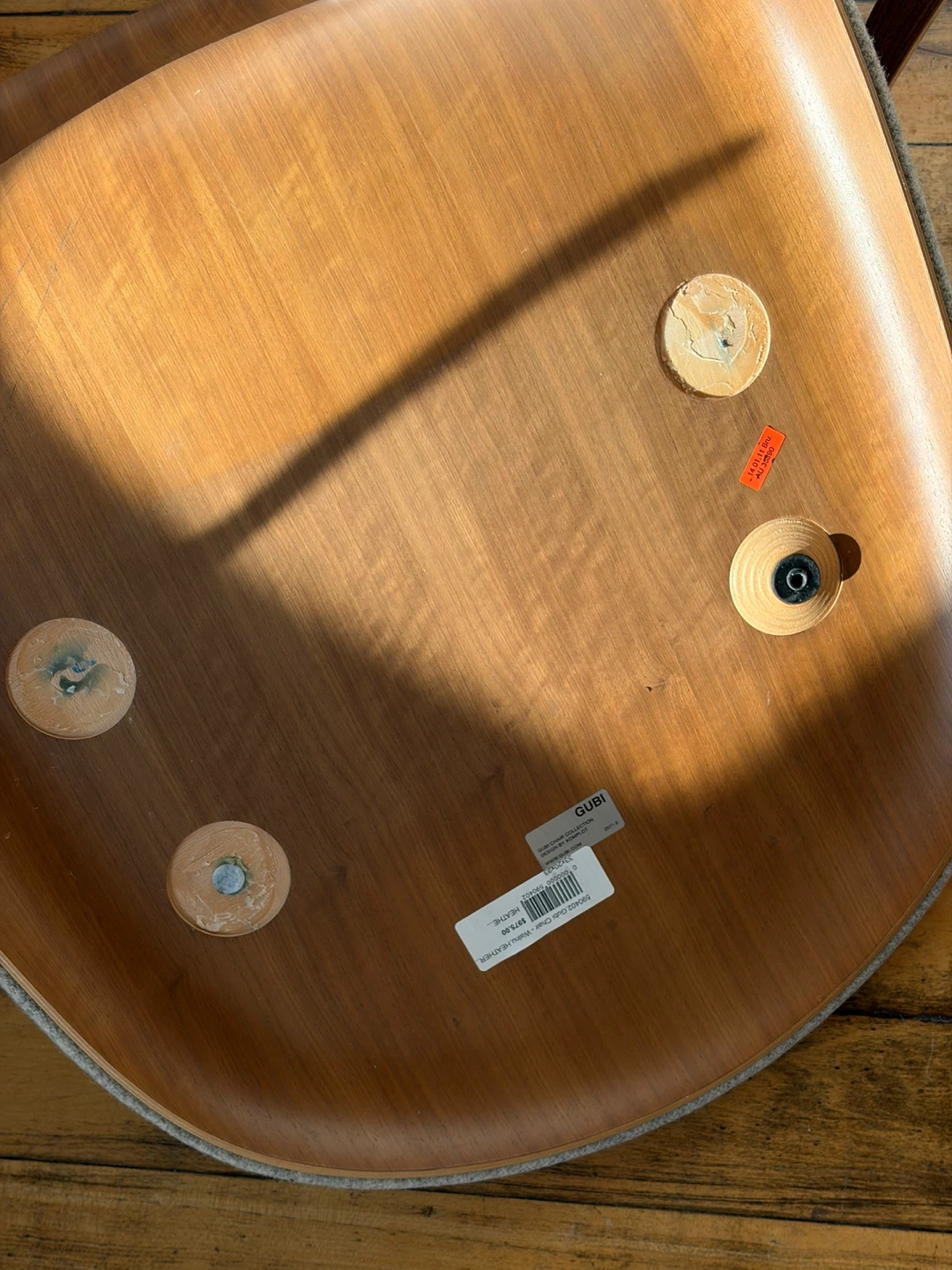 GUBI 3D Chair by Komplot Design – Needs Repair - photo 4