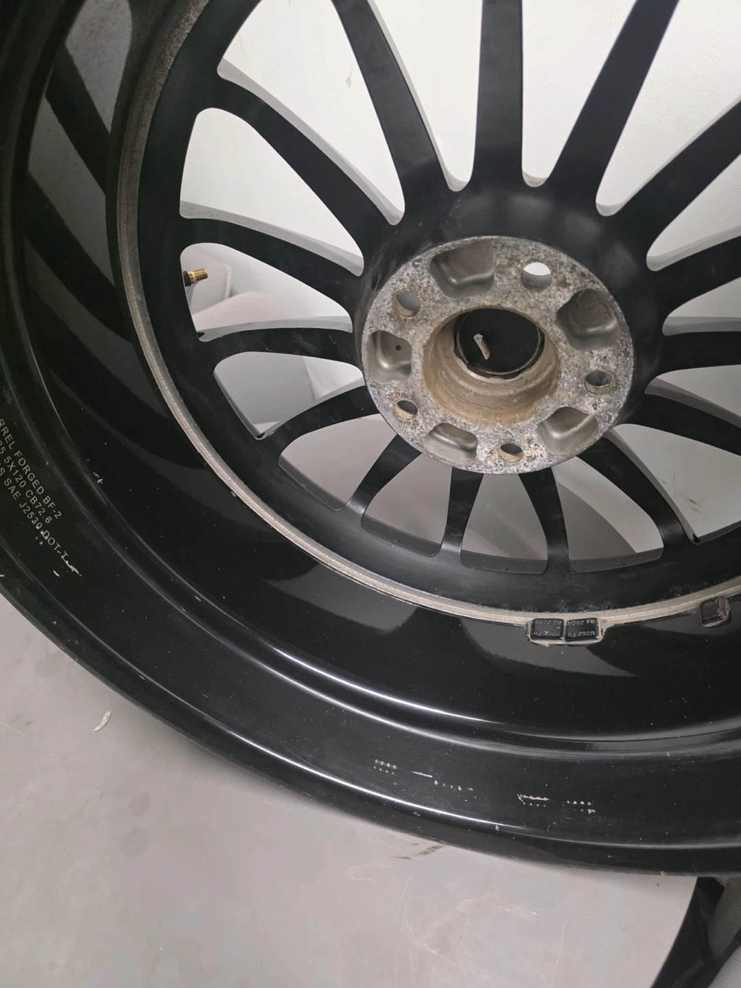 Black Sentali Barrel Forged Wheel - photo 3
