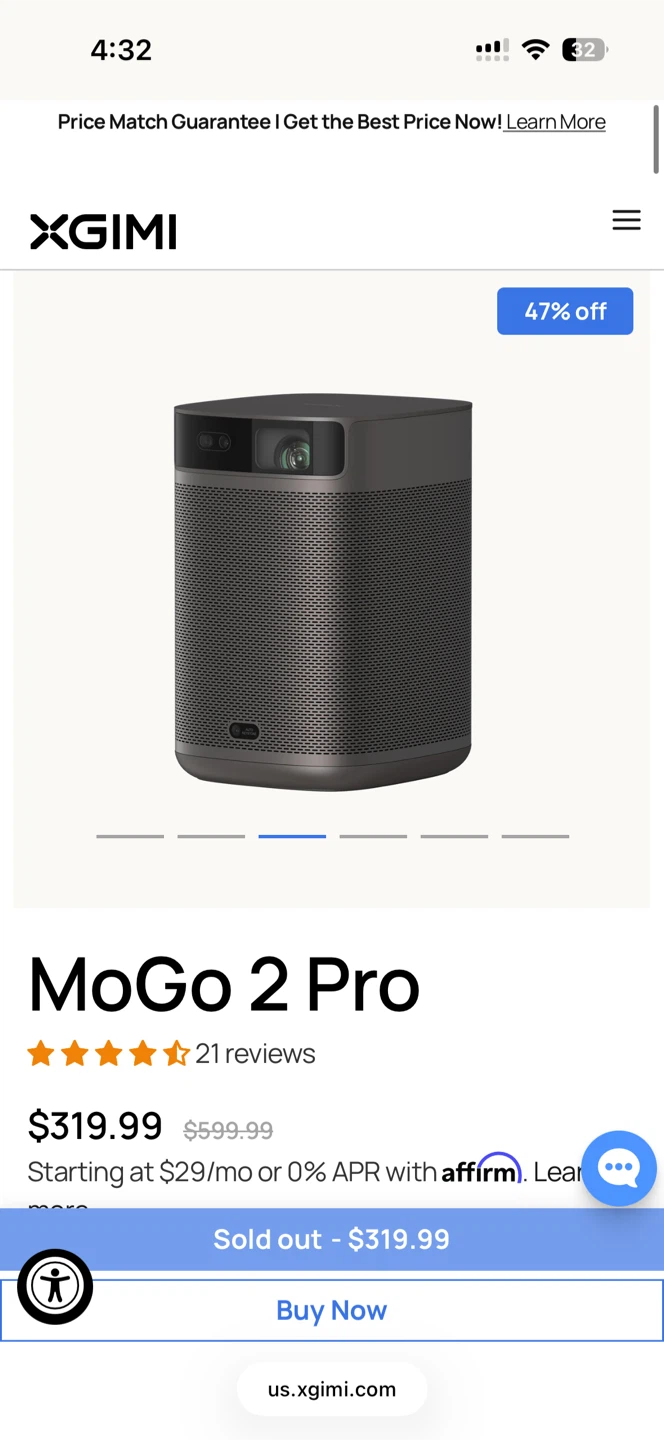 XGIMI MoGo 2 Pro Portable Projector - photo 2