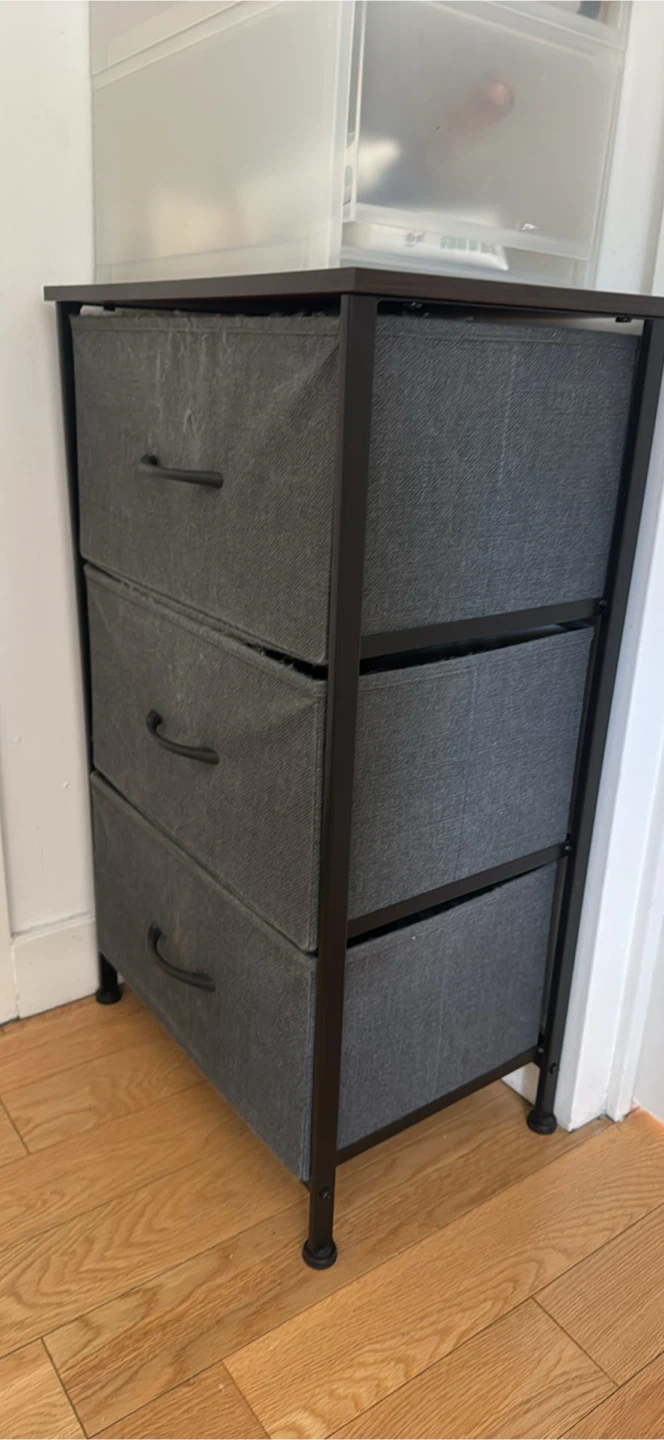 3-Drawer Storage Unit