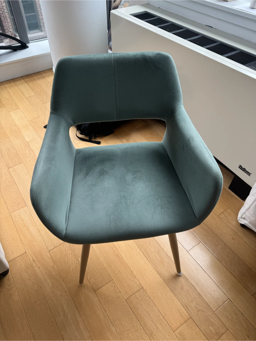 Velvet Accent Chair - Teal