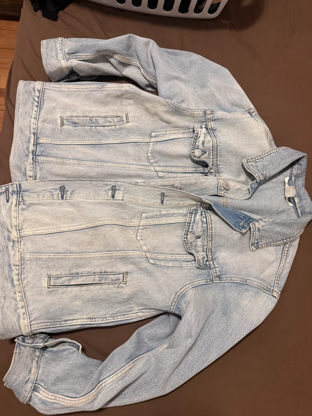 H&M Relaxed Fit Denim Jacket - L - photo 2