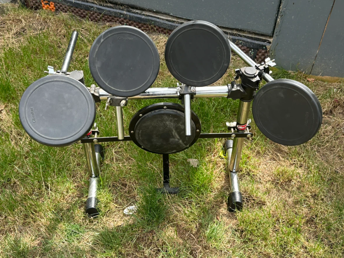 Gibraltar GPO8 5 Piece Practice Drum Kit $450 on eBay