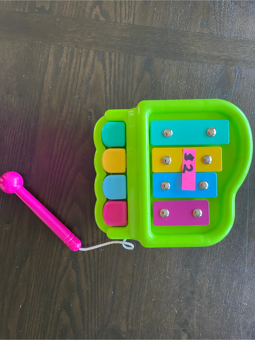 Colourful Toy Xylophone with Mallet