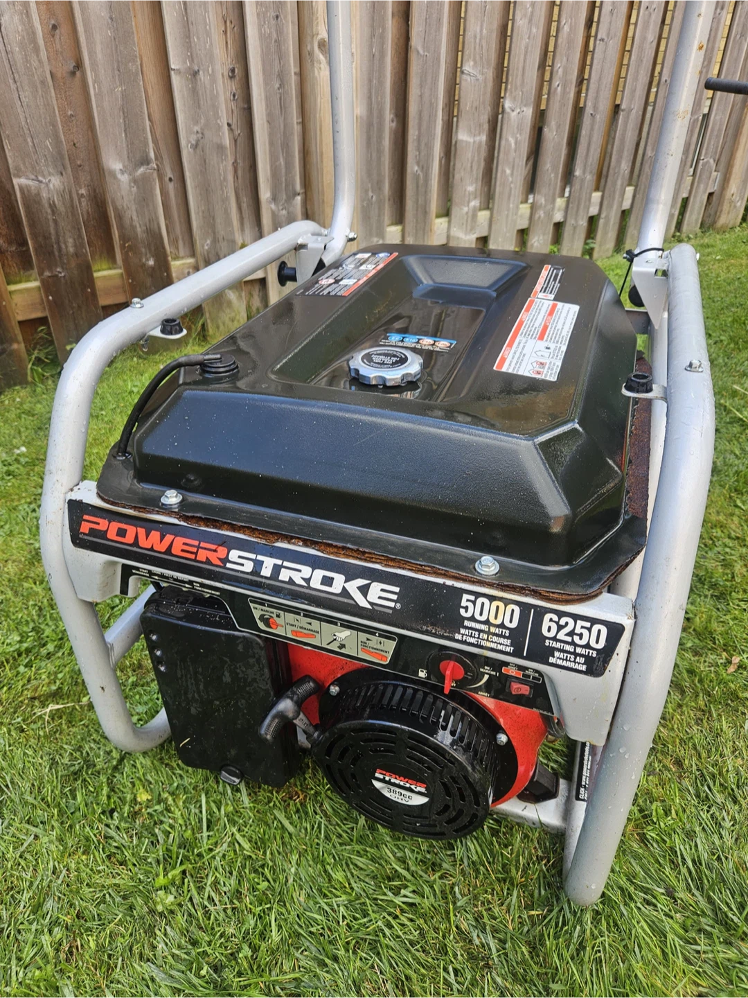 PowerStroke 5000W Generator - Only Used Once!