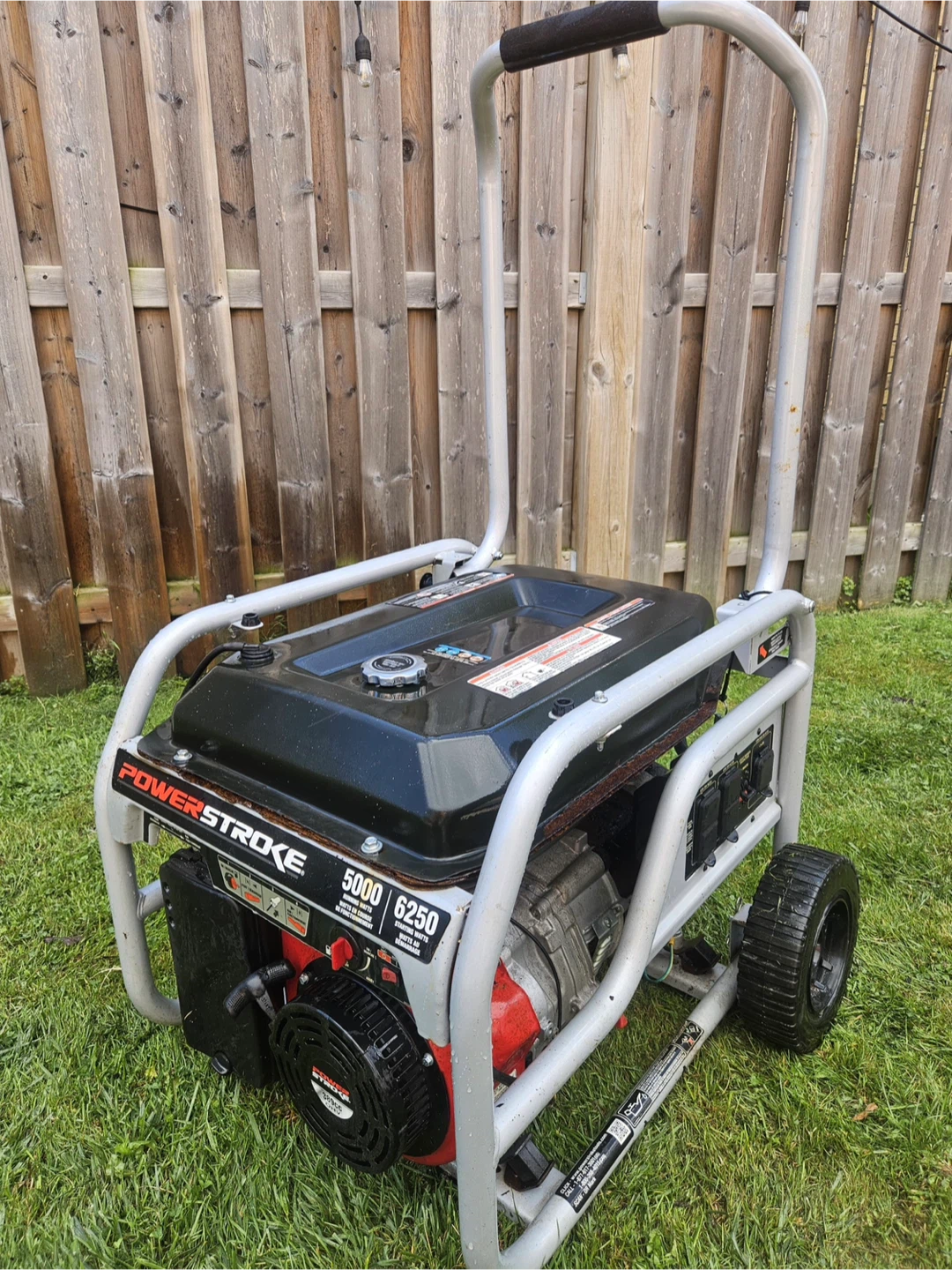 PowerStroke 5000W Generator - Only Used Once! - photo 2