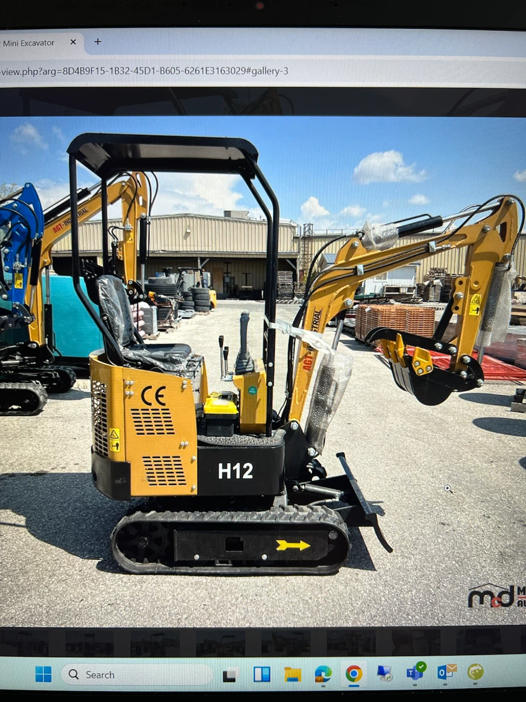 H12 Excavator