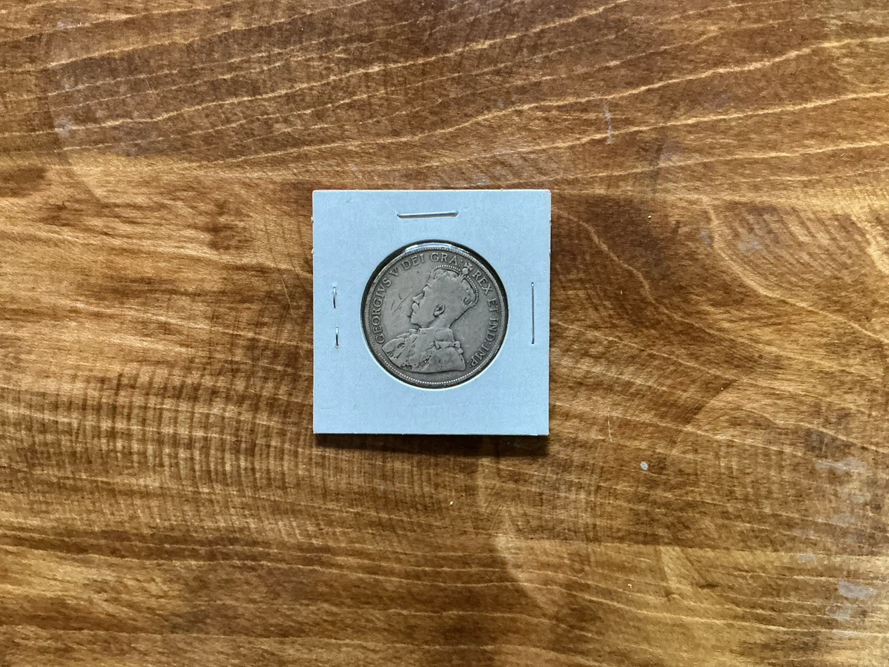1918 Canada 50 Cents Coin ! - photo 4