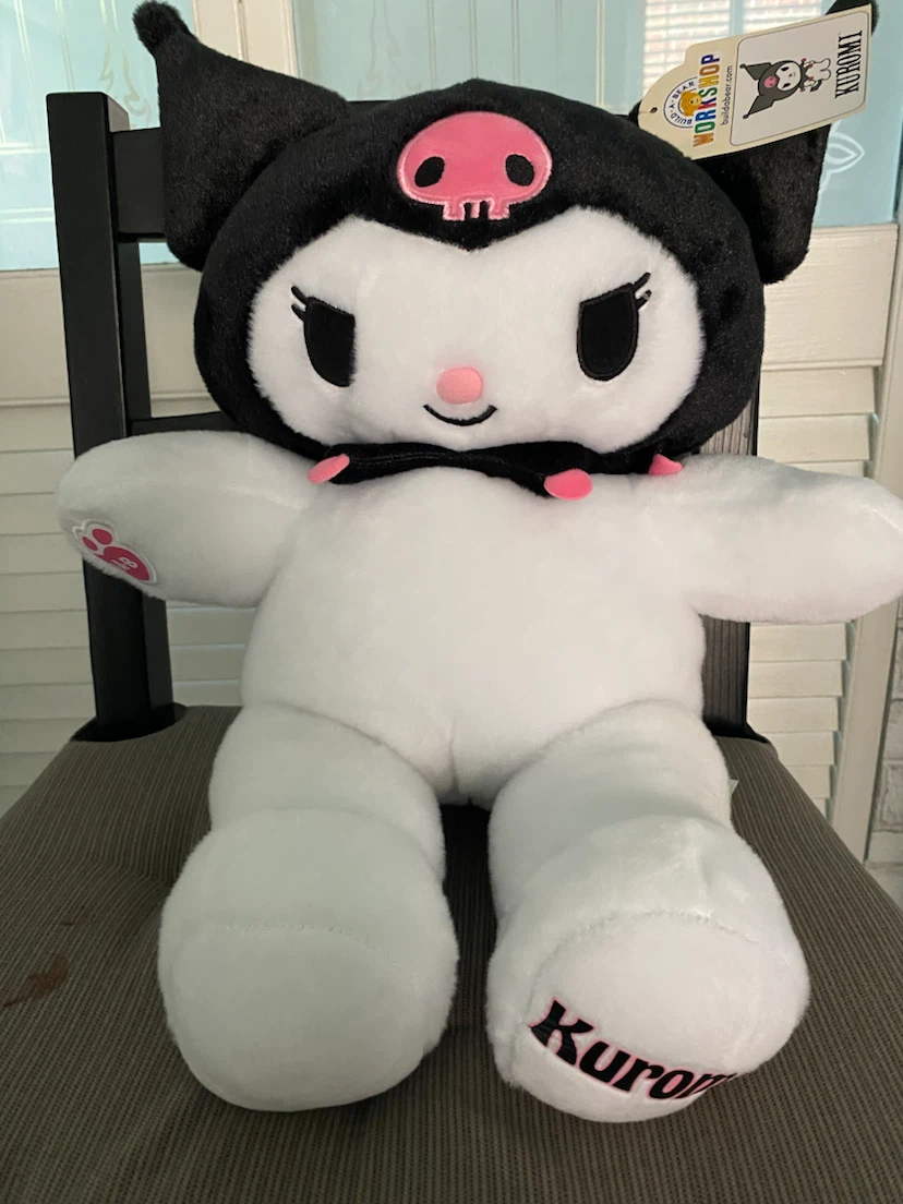 NEW! Build-A-Bear Kuromi Plush Toy and white board with tags! - photo 2