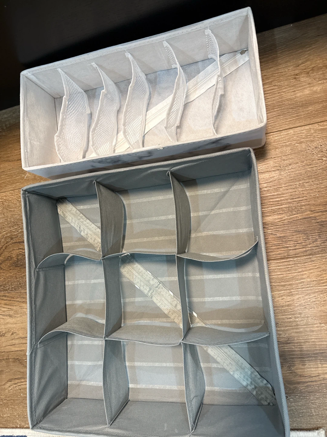 Fabric socks Organizers - Set of 2 - photo 2