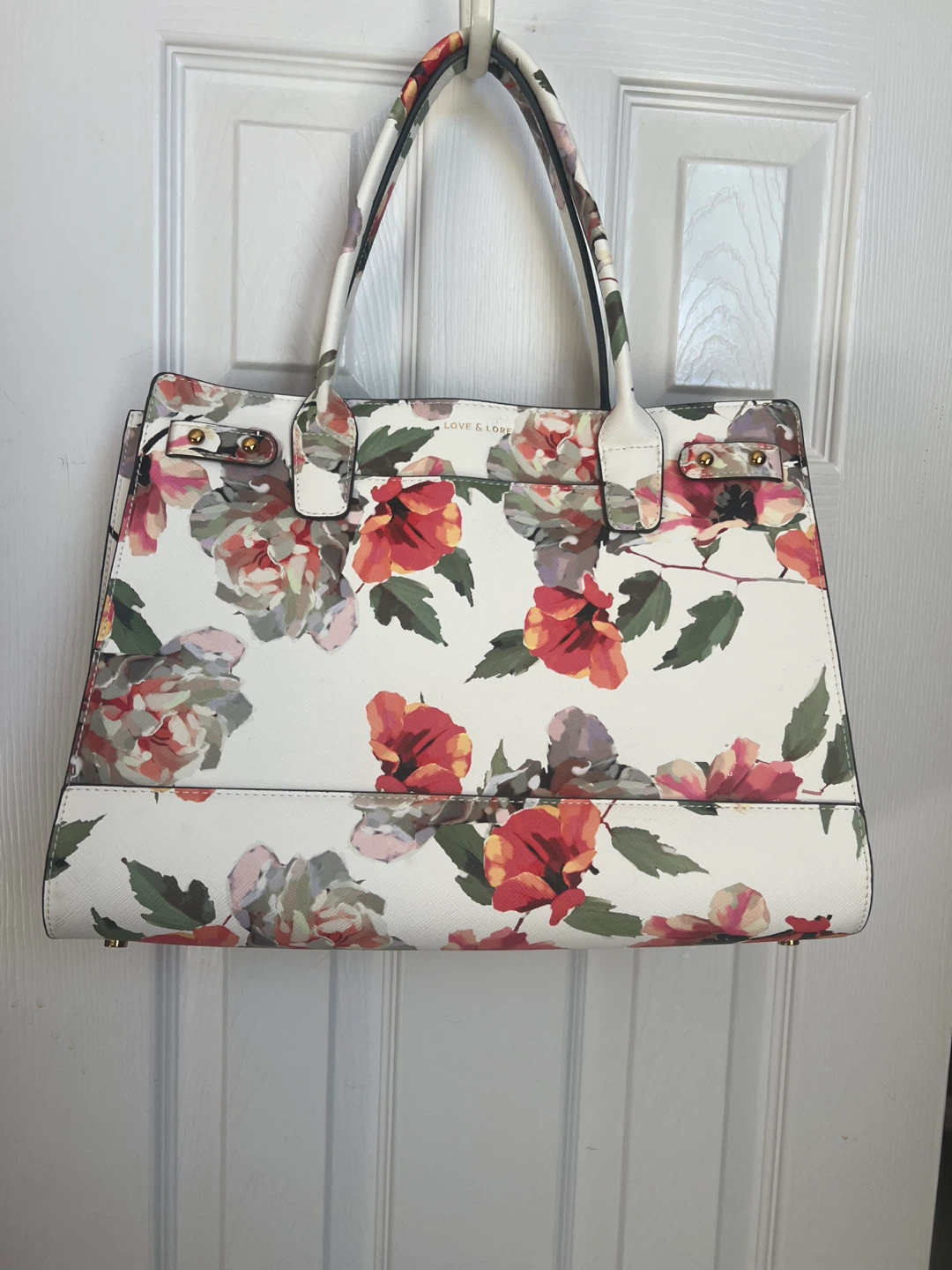 Love & Lore Floral Tote Bag