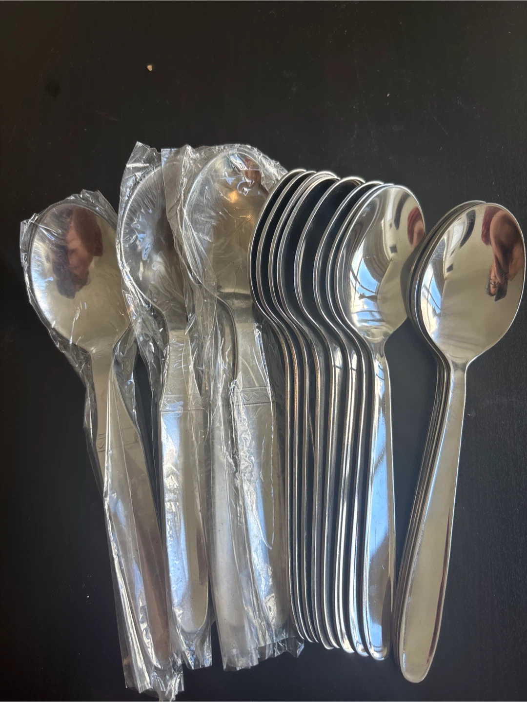 Set of 12 Stainless Steel Spoons and Forks