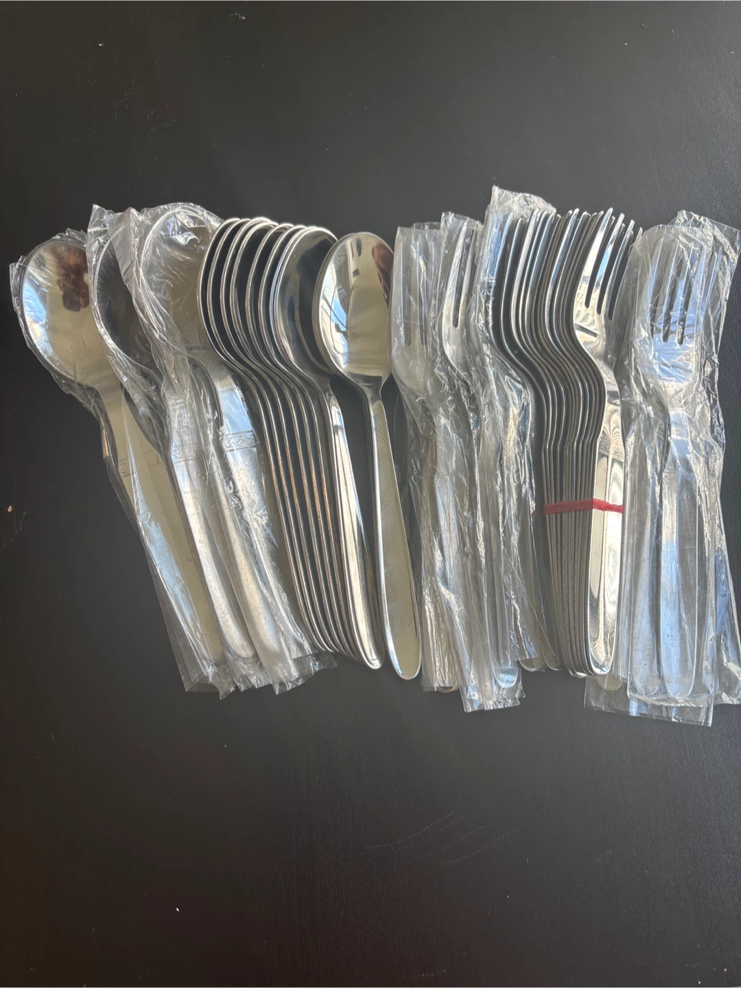 Set of 12 Stainless Steel Spoons and Forks - photo 3