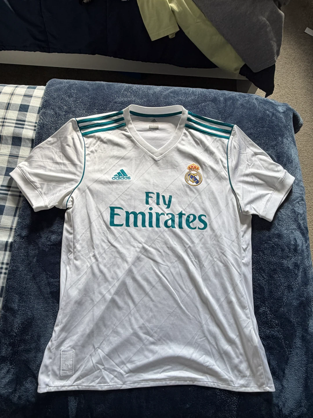 Adidas Real Madrid Fly Emirates Soccer Jersey