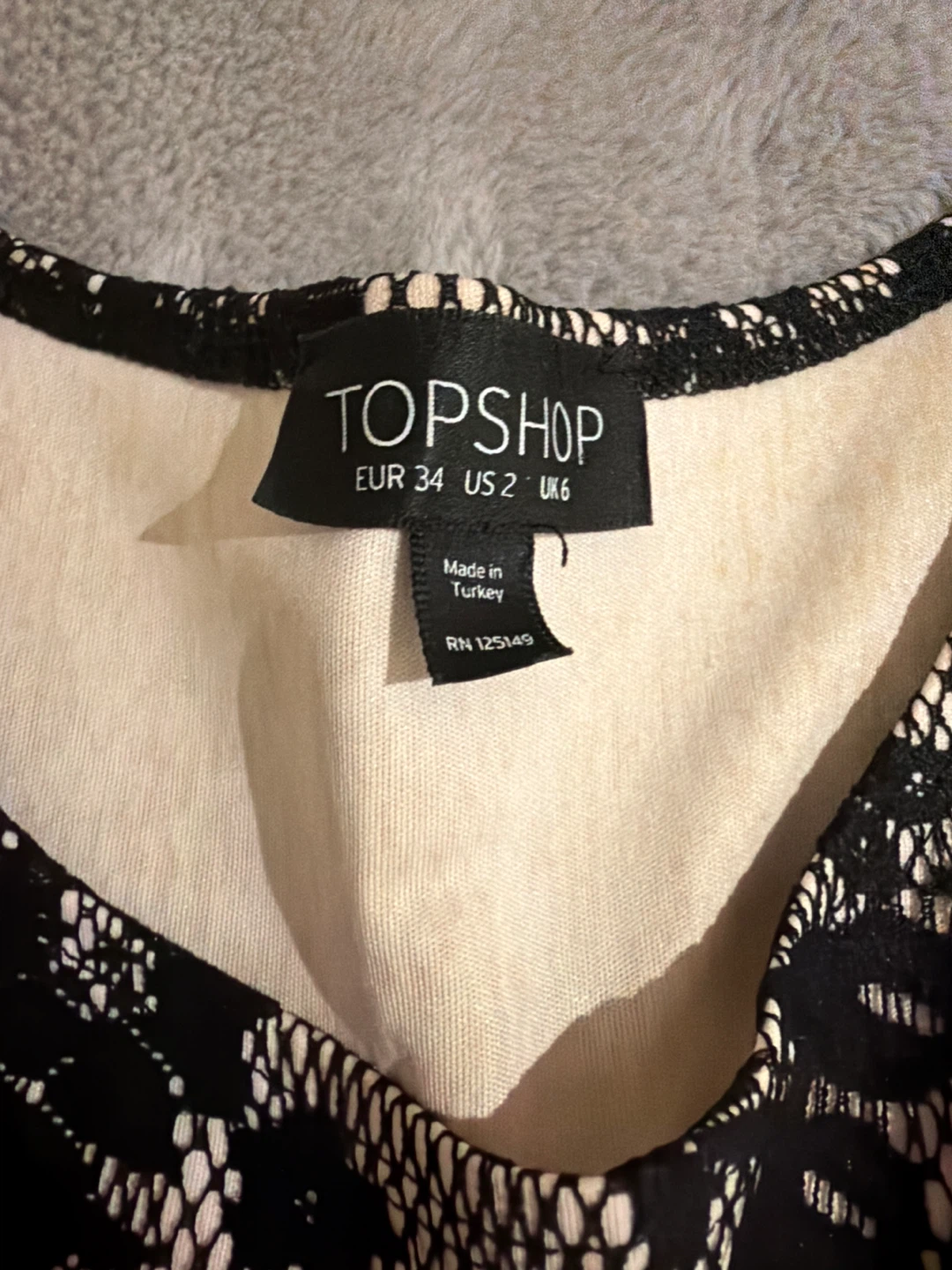 TOPSHOP Black Lace Dress - photo 2