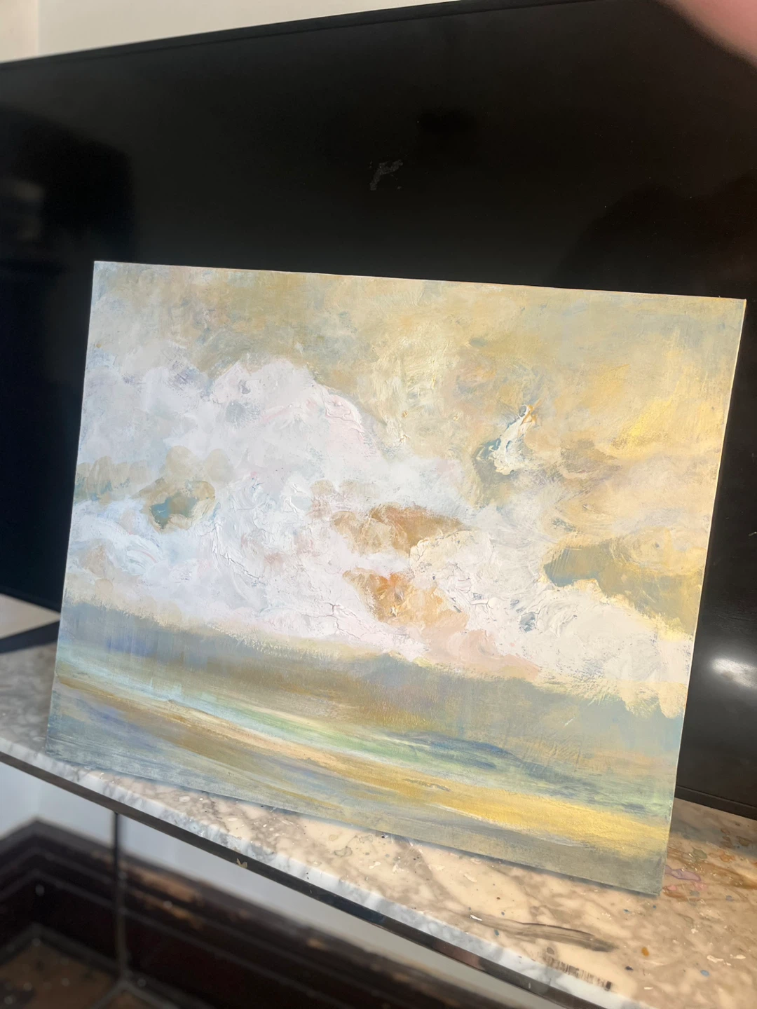 Abstract Cloudscape Painting 20” x 24”