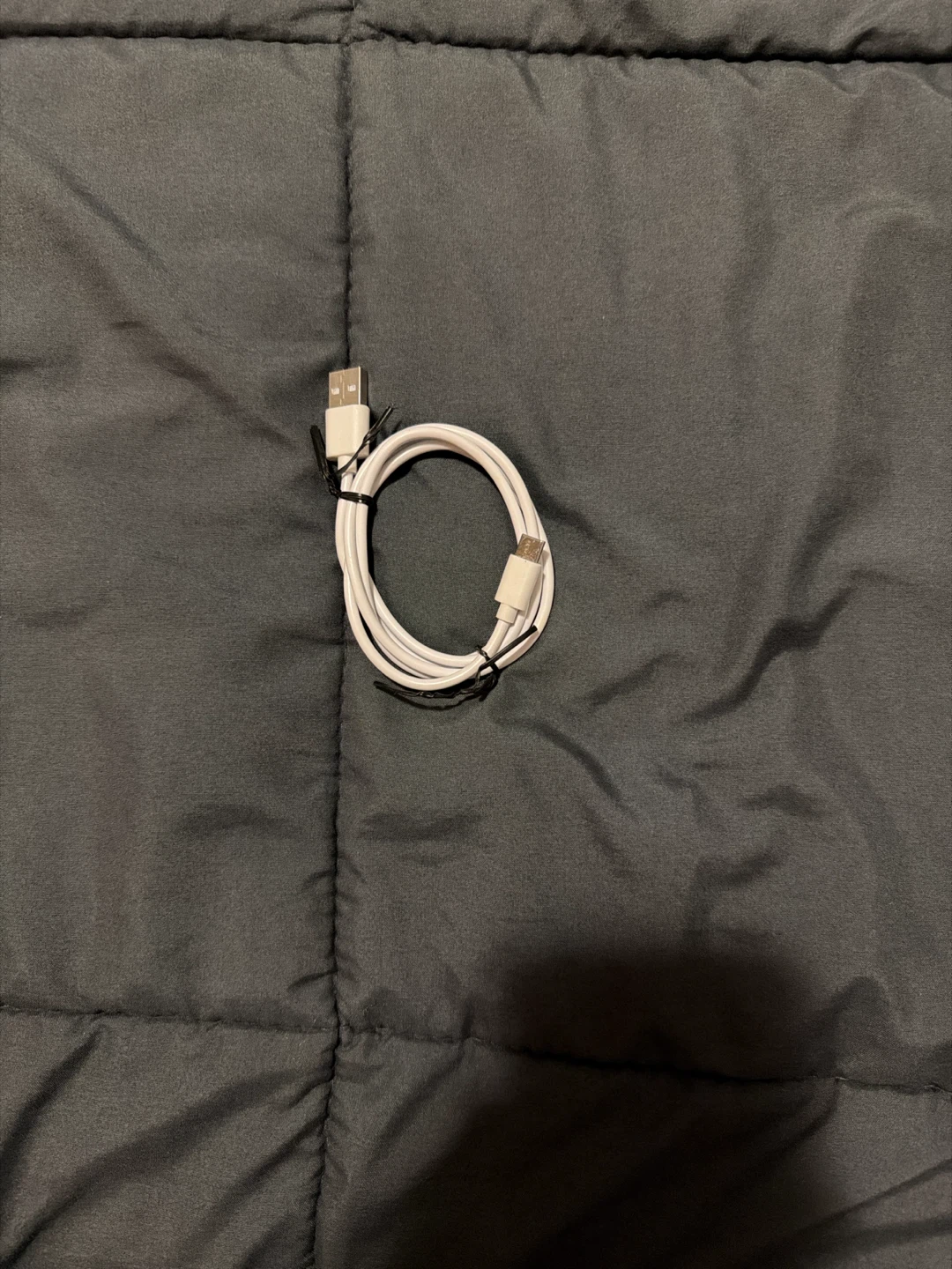 White USB to USBC Cable