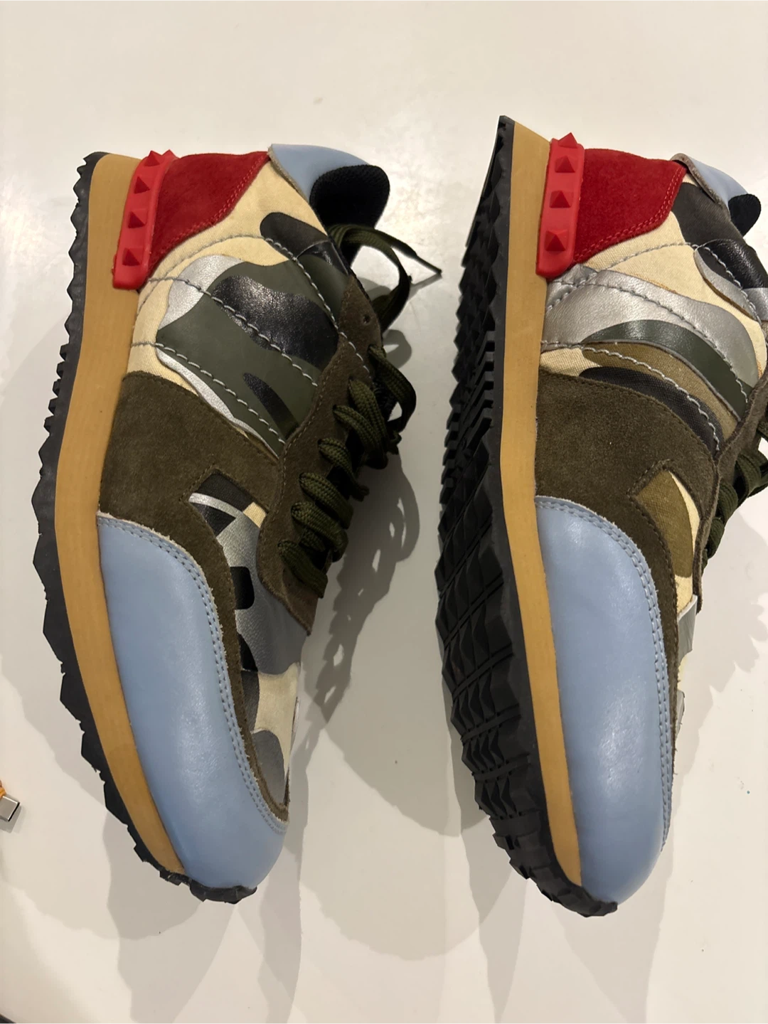 Valentino Garavani Camouflage Sneakers - photo 4