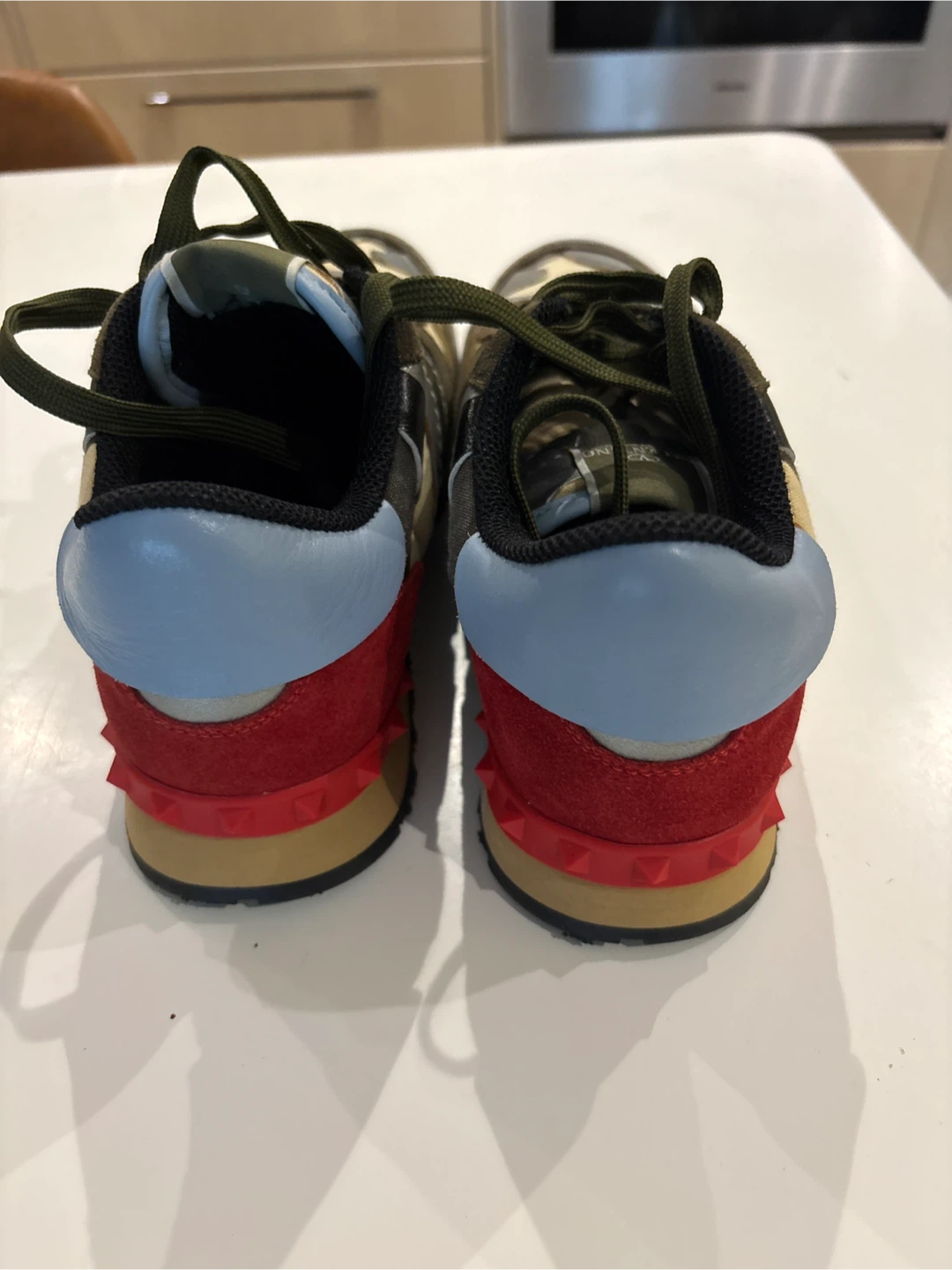 Valentino Garavani Camouflage Sneakers - photo 5