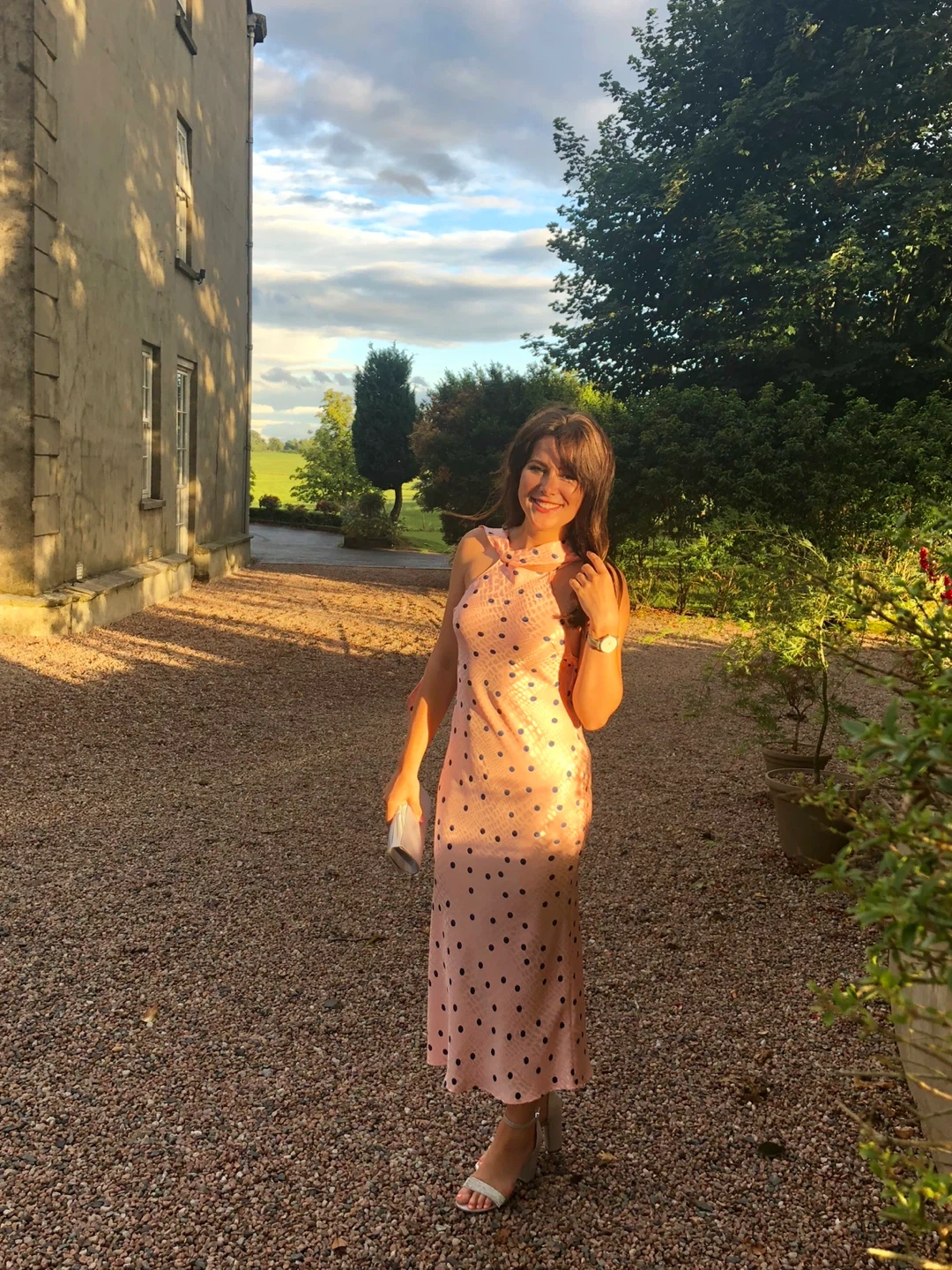 Pink Polka Dot Maxi Dress - photo 2
