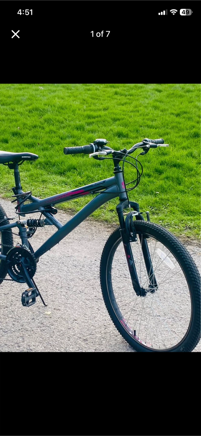 Grey Mountain Bike - photo 2