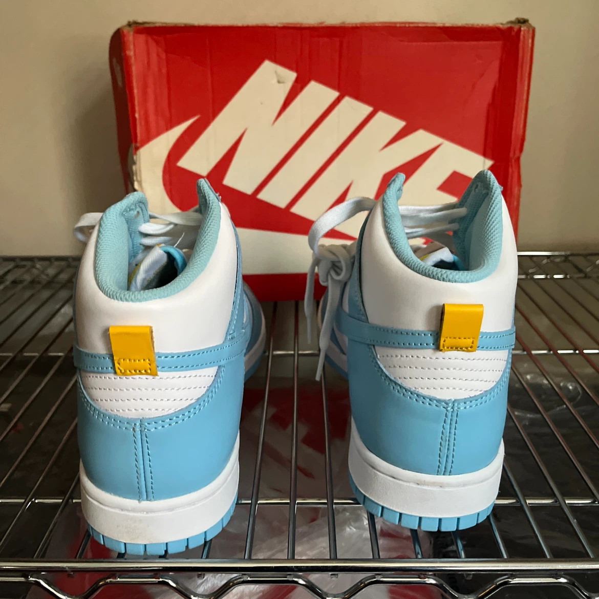Nike Dunk High Blue Chill Men UNC Retro Powder University - photo 4