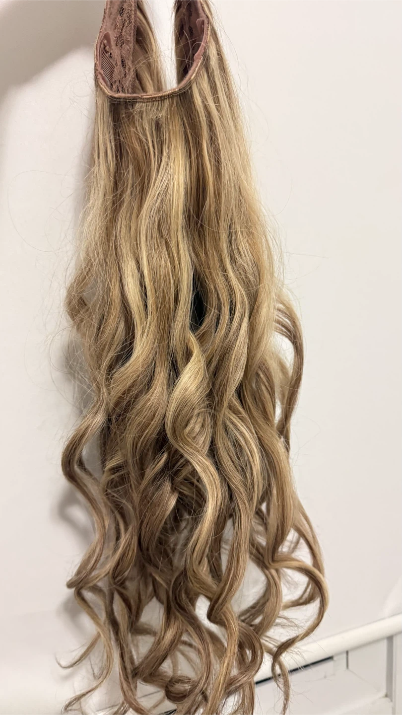 100% Human Hair Extensions – Long & Full – Barely Used - photo 2