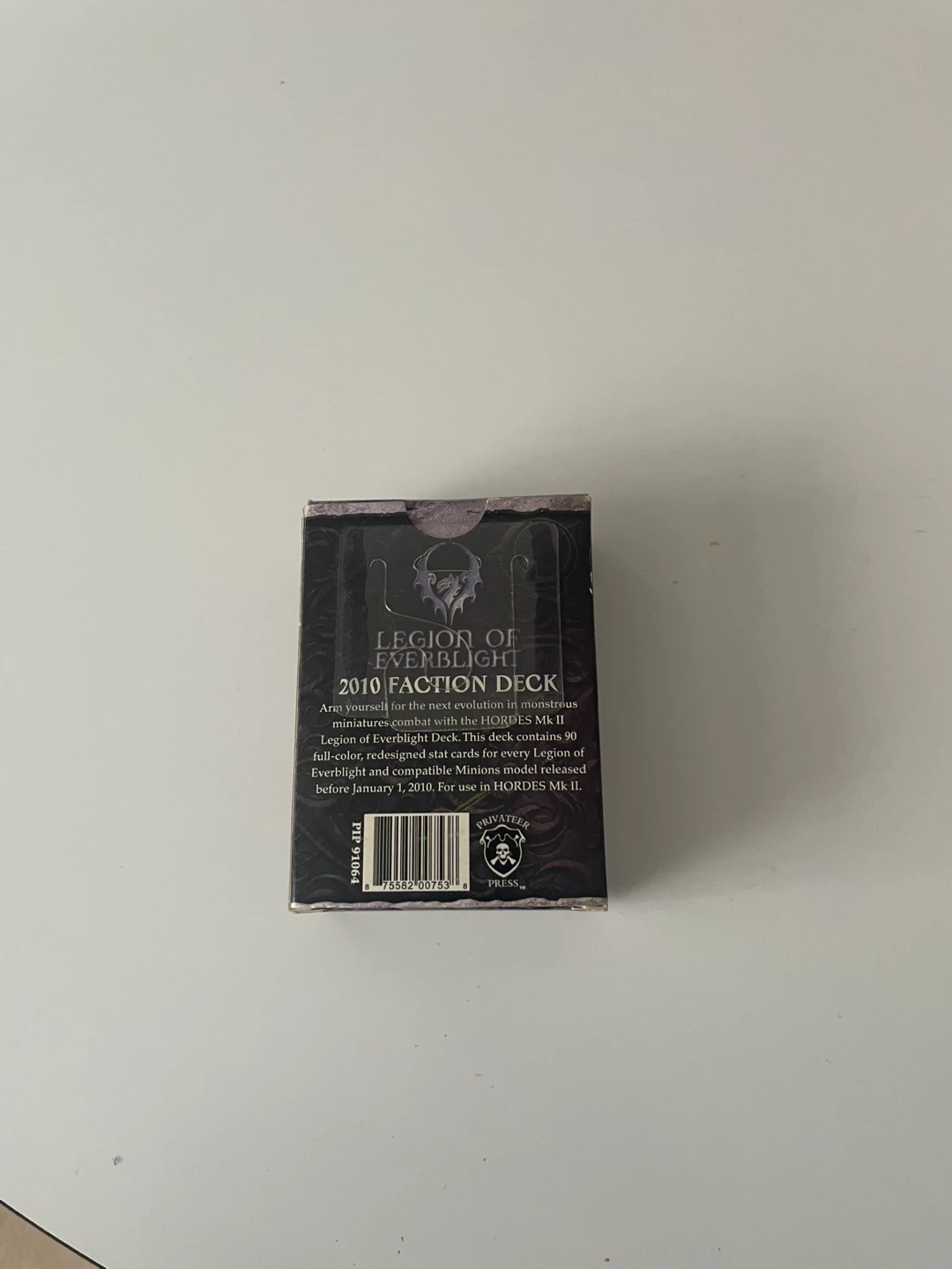 Horde Legion of Everblight 2010 Faction Deck - photo 2