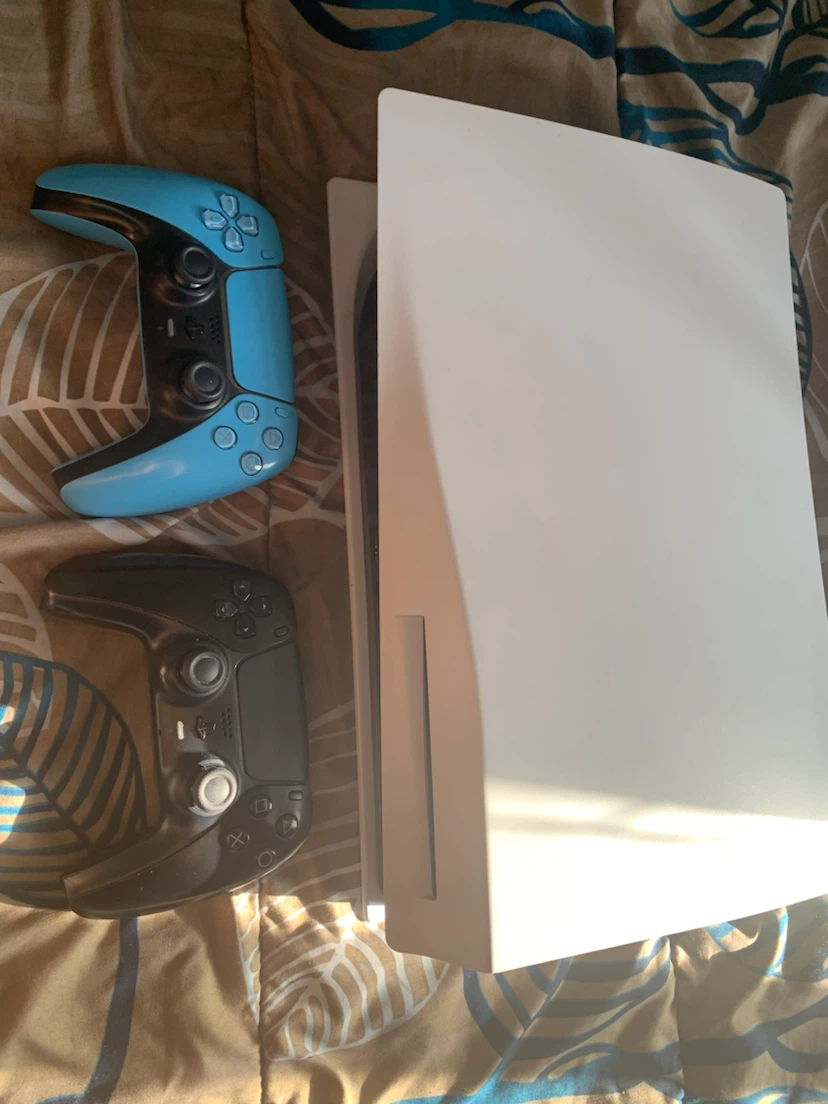 PlayStation 5 Disc Version with 2 Controllers