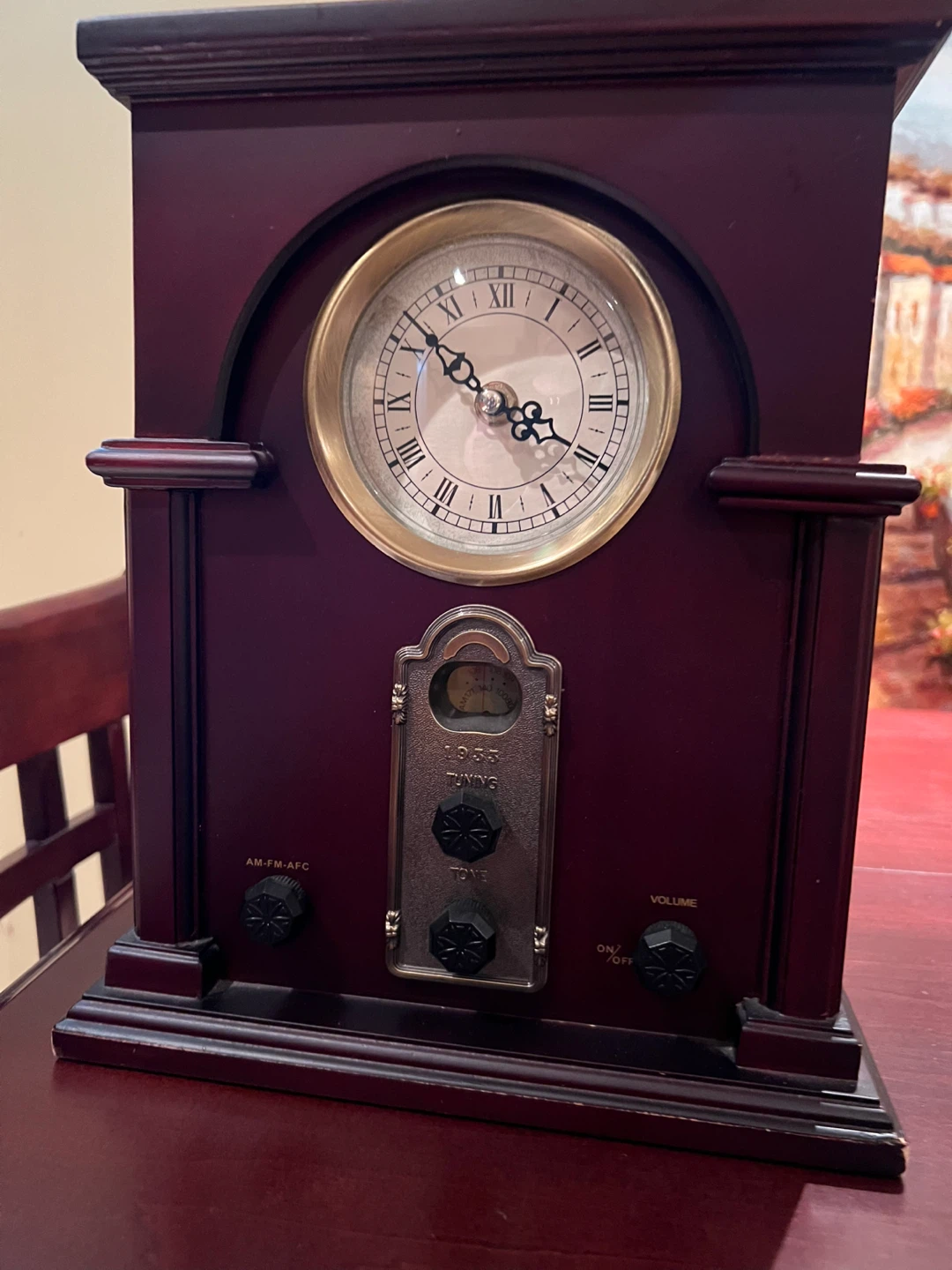 Retro Wooden Clock Radio - photo 2